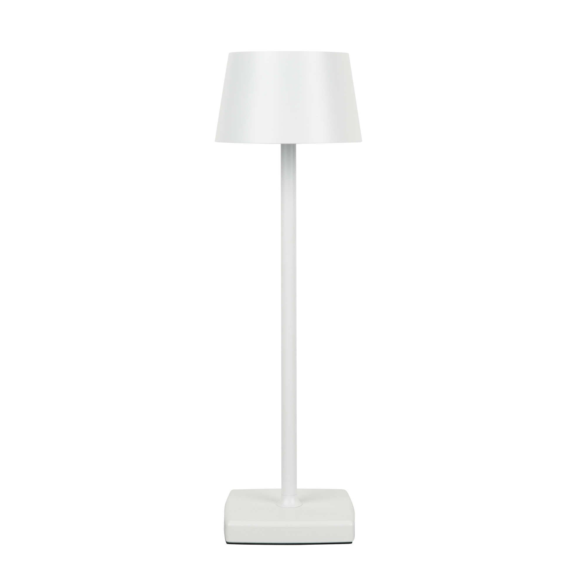 SHOWTEC EventLITE Table-WW White Lampada compatta da 3.5 W con dimmer touch IP54 - alimentata a batteria - bianca