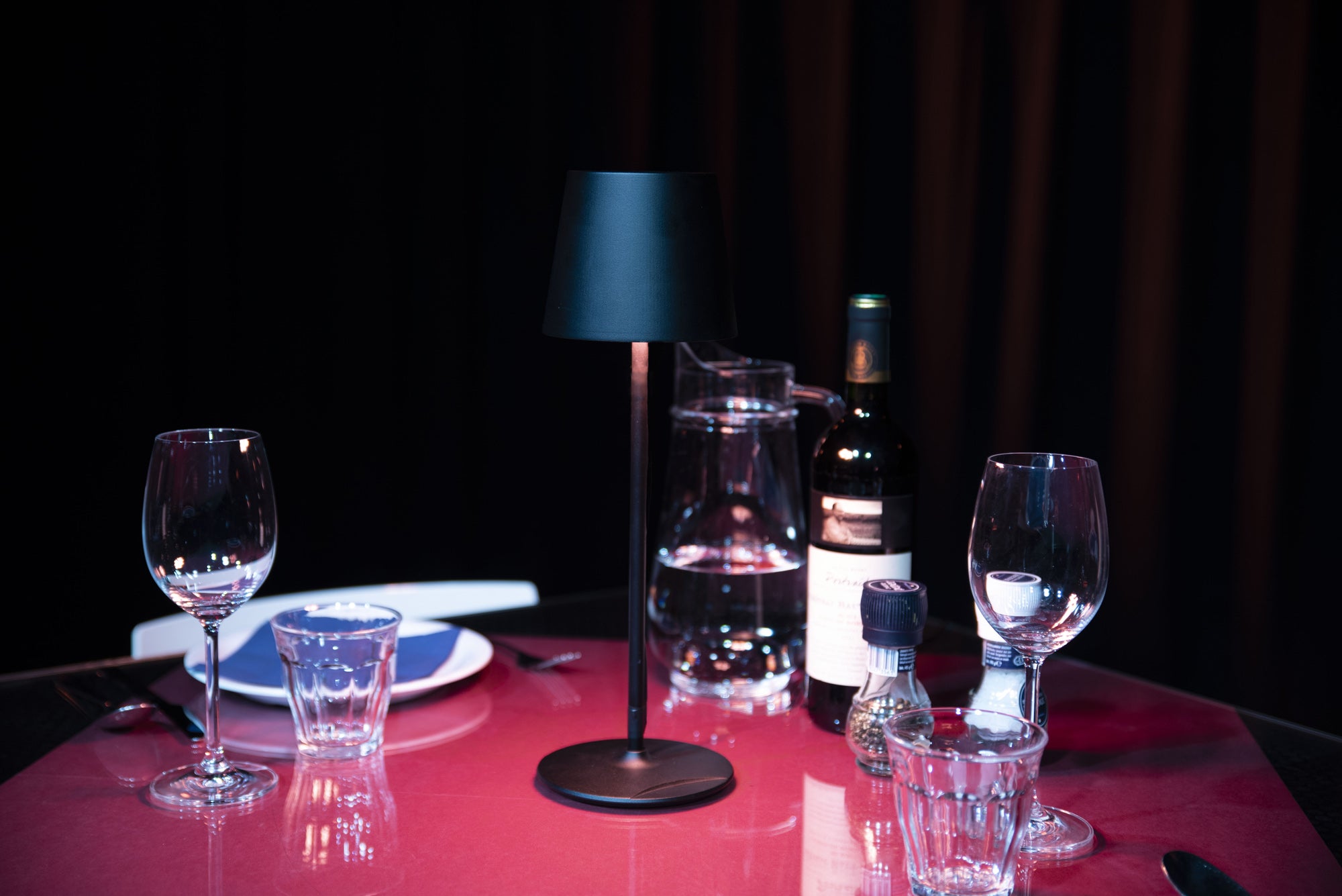 SHOWTEC EventLITE Table-RGBW Black Lampade LED RGBW - alimentata a batteria - colore nero