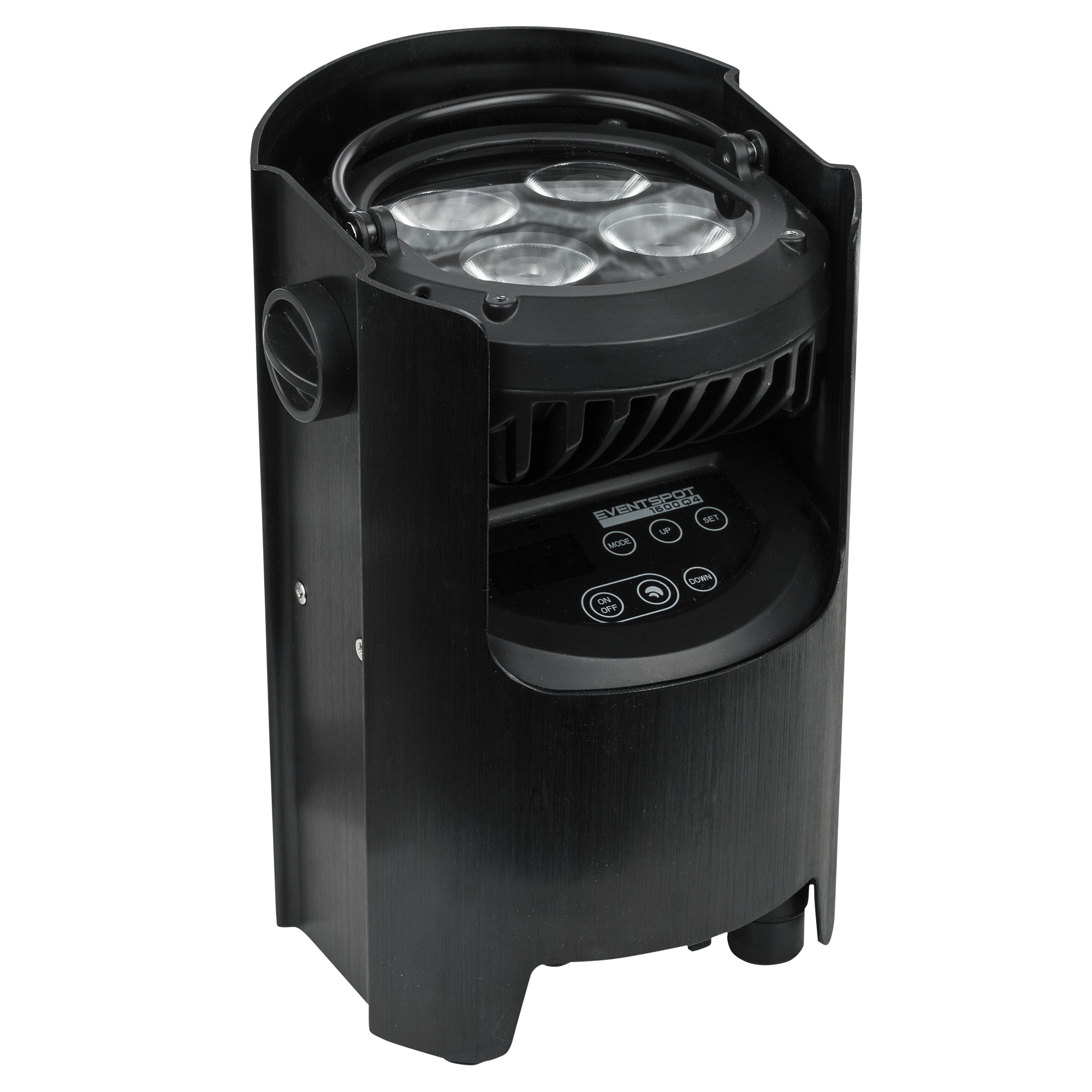 SHOWTEC EventSpot 1600 Q4 Black 4x 12W RGBW - alimentata a batteria - nero