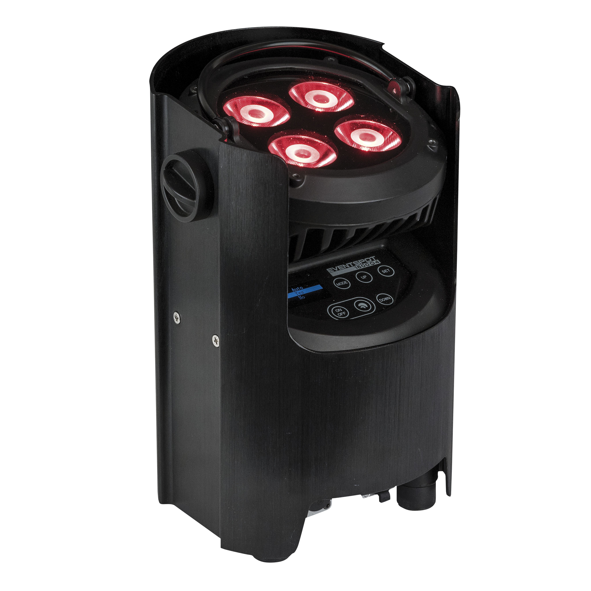 SHOWTEC EventSpot 1600 Q4 Black 4x 12W RGBW - alimentata a batteria - nero