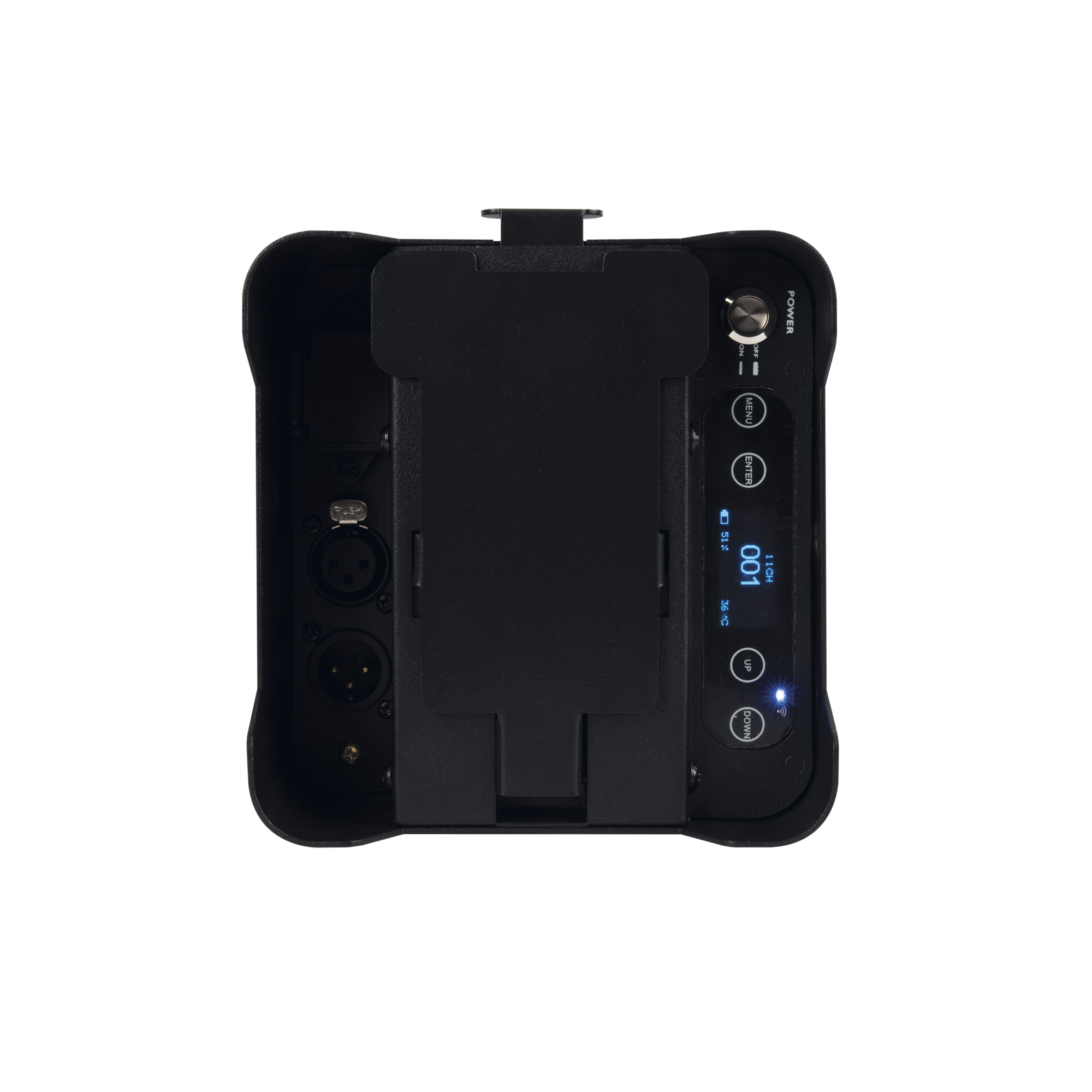 SHOWTEC EventLITE 4/10 Q6 DMX senza fili - alimentata a batteria - nero