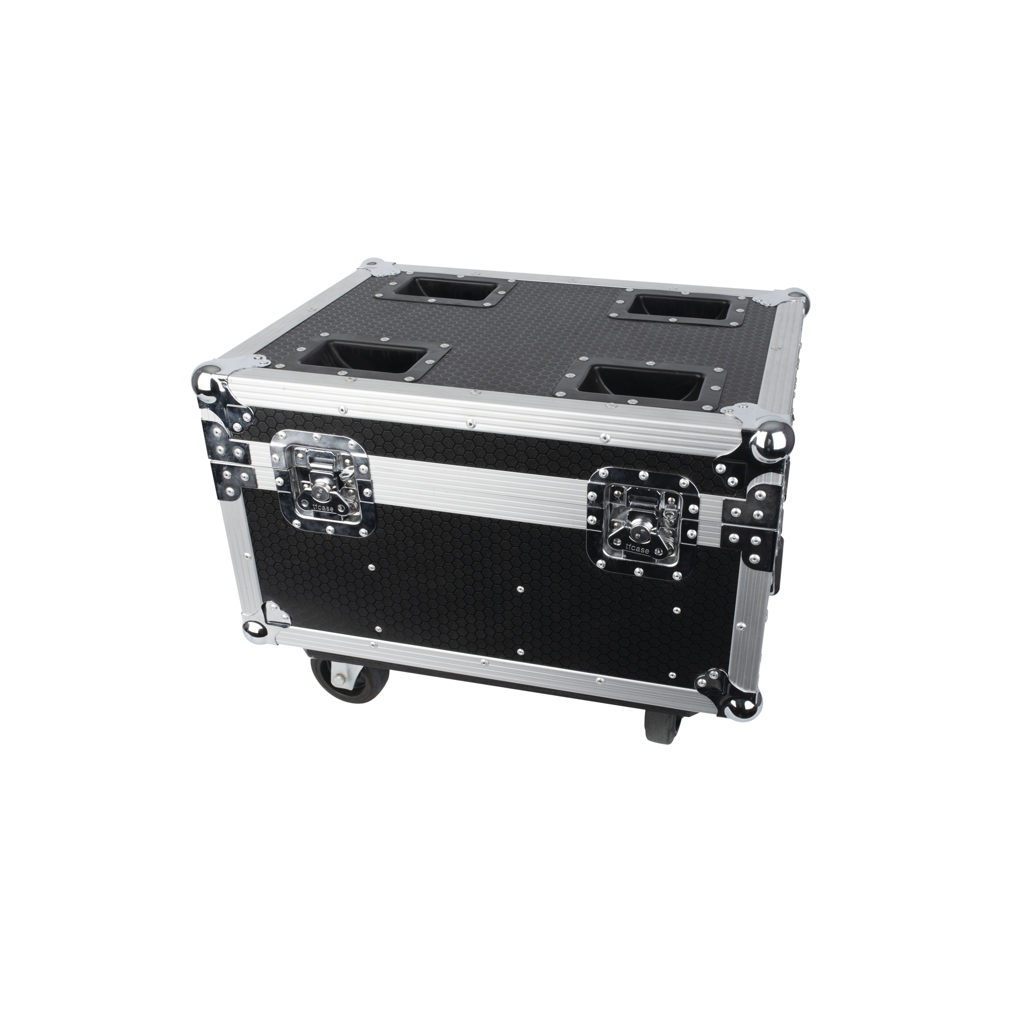 SHOWTEC EventLITE 4/10 Q6 Set Valigetta di trasporto incl. 6 EventLITE 4/10 Q6