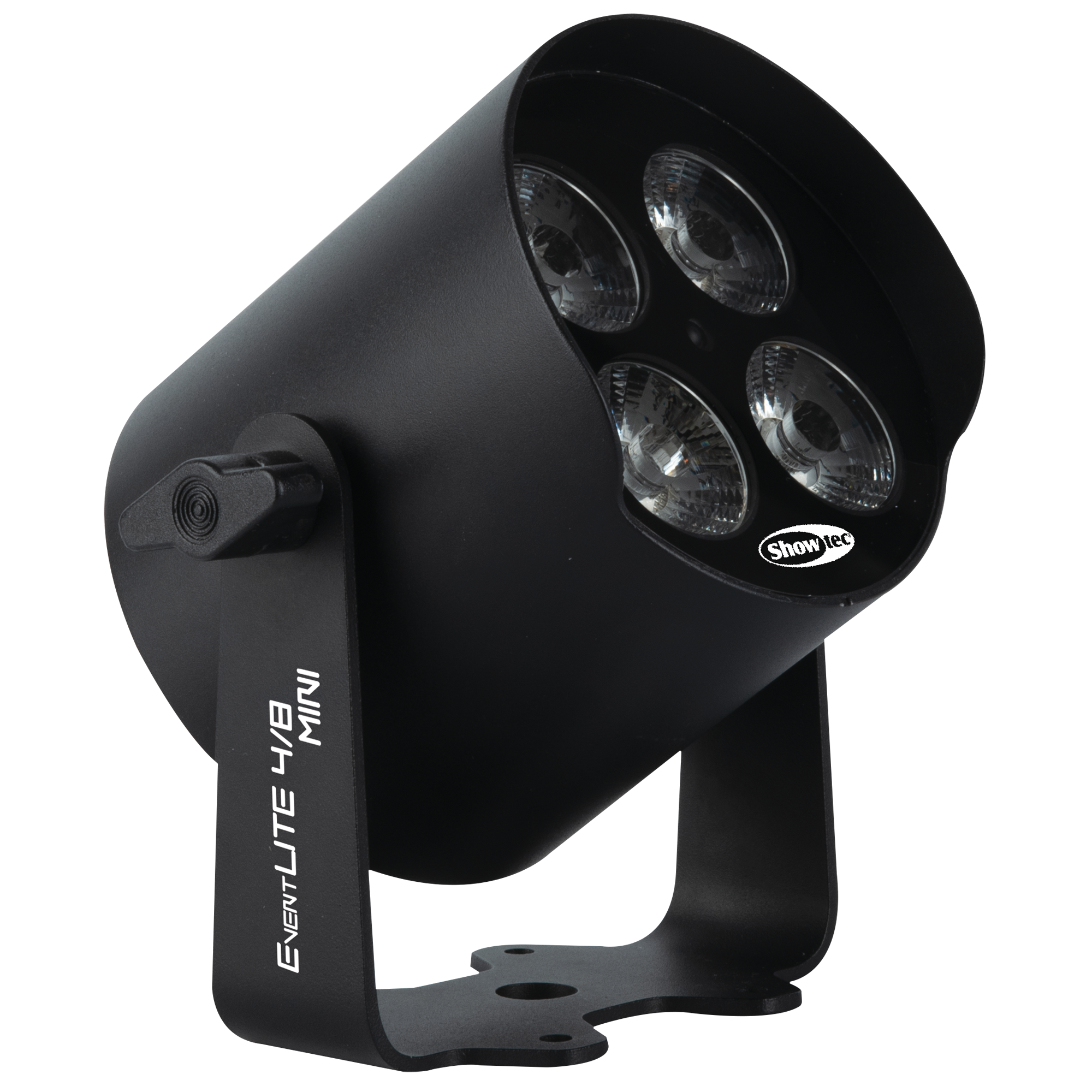 SHOWTEC EventLITE 4/8 Mini Q6 Black Spot mobile IP65 - alimentata a batteria - nero