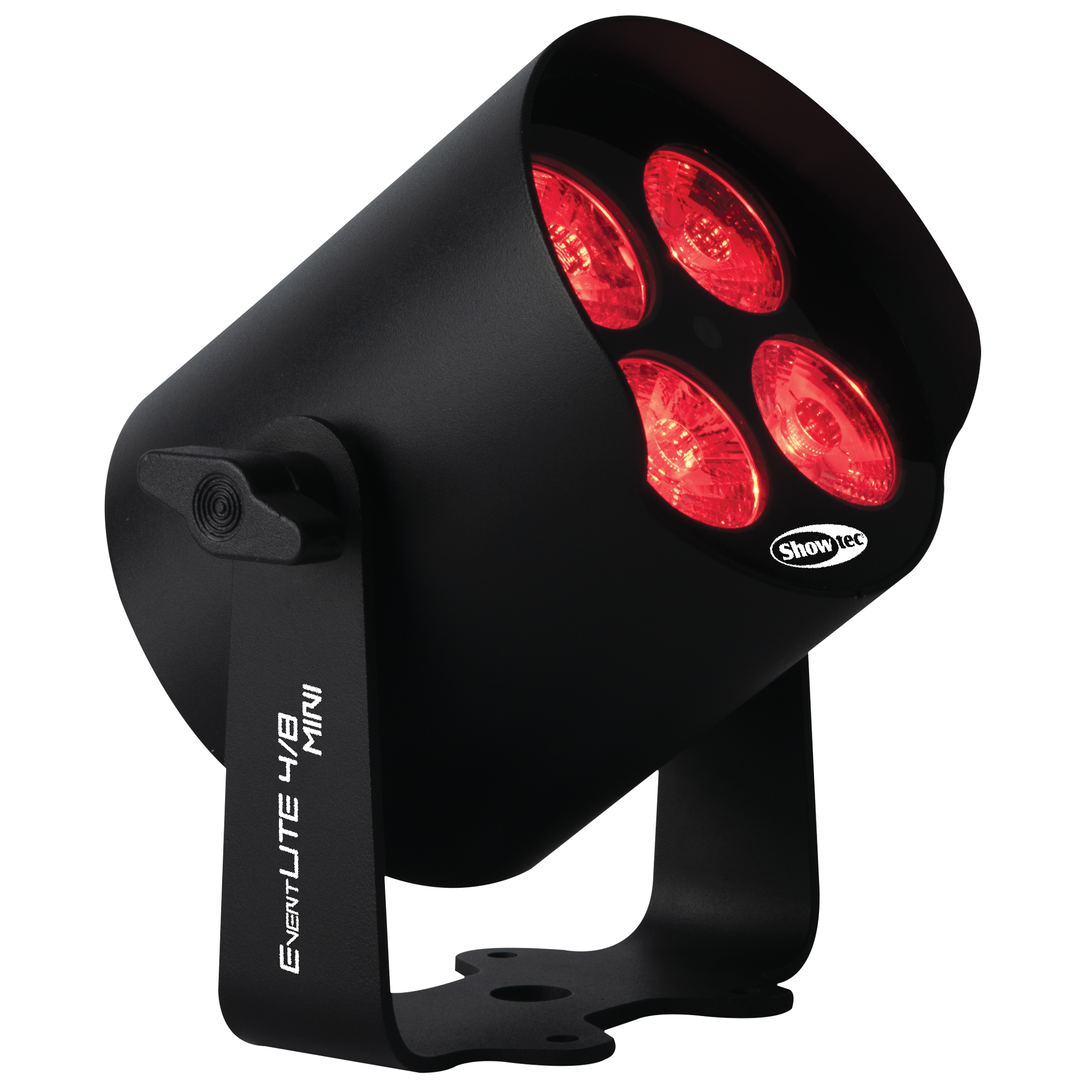 SHOWTEC EventLITE 4/8 Mini Q6 Black Spot mobile IP65 - alimentata a batteria - nero