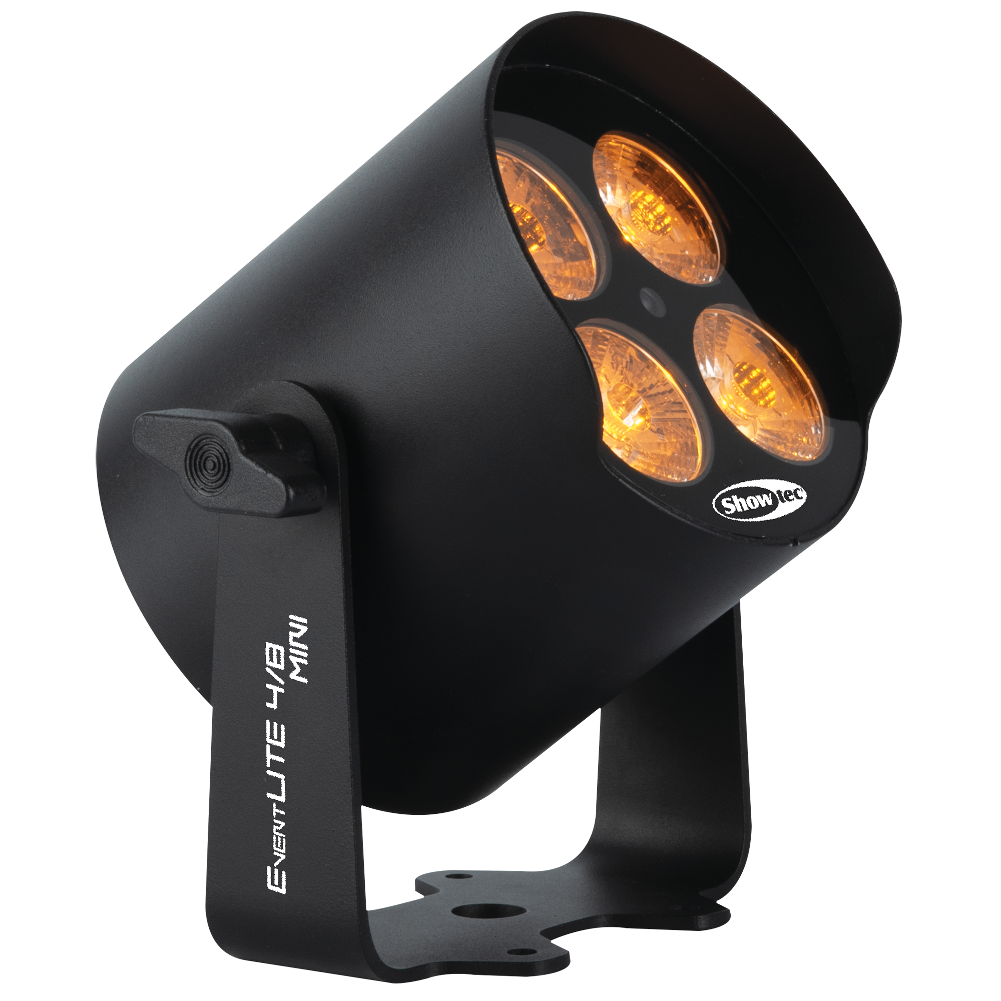 SHOWTEC EventLITE 4/8 Mini Q6 Black Spot mobile IP65 - alimentata a batteria - nero