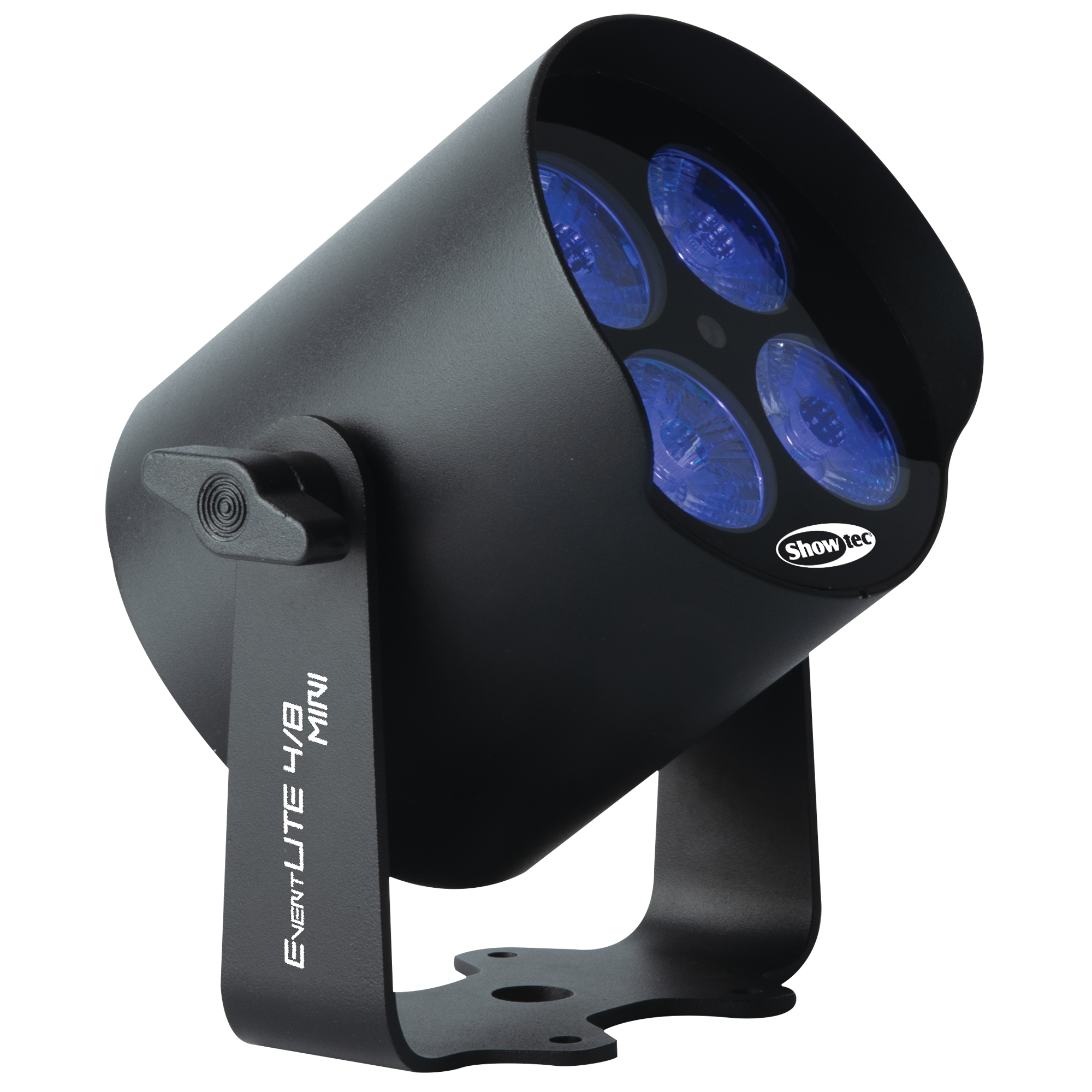 SHOWTEC EventLITE 4/8 Mini Q6 Black Spot mobile IP65 - alimentata a batteria - nero
