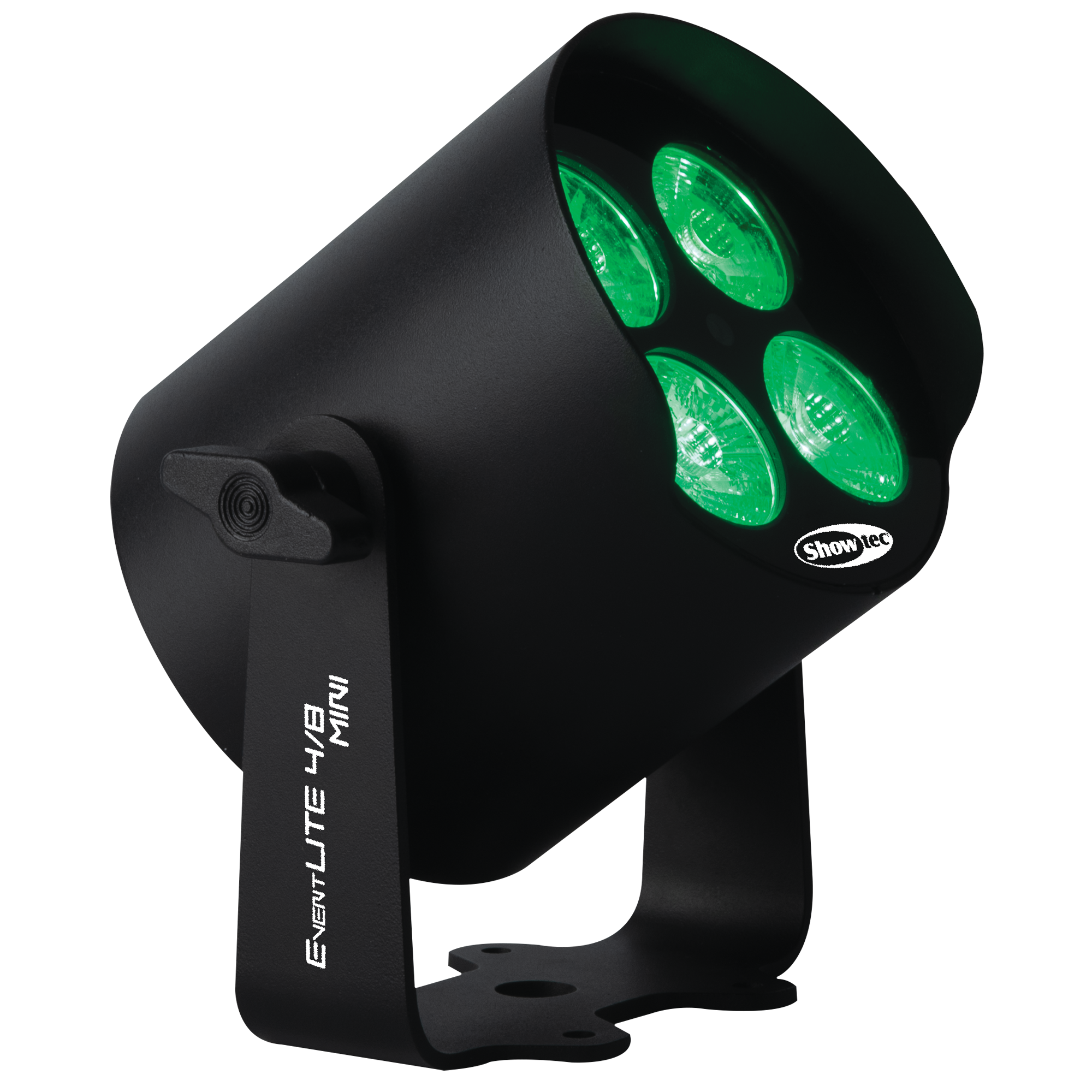 SHOWTEC EventLITE 4/8 Mini Q6 Black Spot mobile IP65 - alimentata a batteria - nero