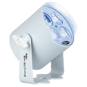 SHOWTEC EventLITE 4/8 Mini Q6 White Spot mobile IP65 - alimentata a batteria - bianco