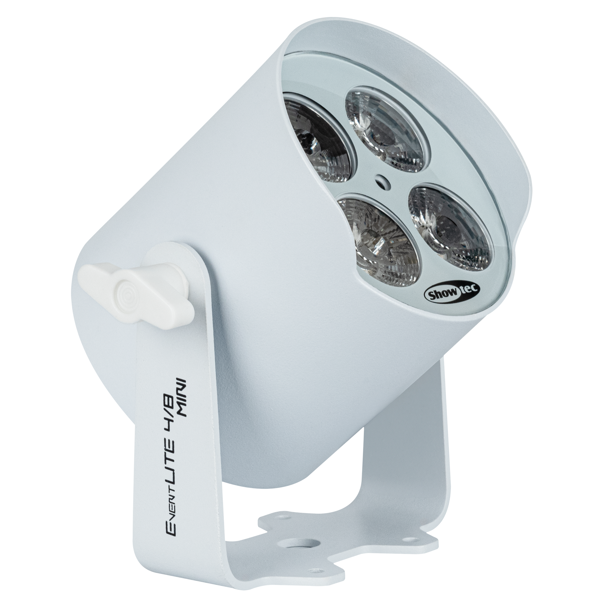 SHOWTEC EventLITE 4/8 Mini Q6 White Spot mobile IP65 - alimentata a batteria - bianco
