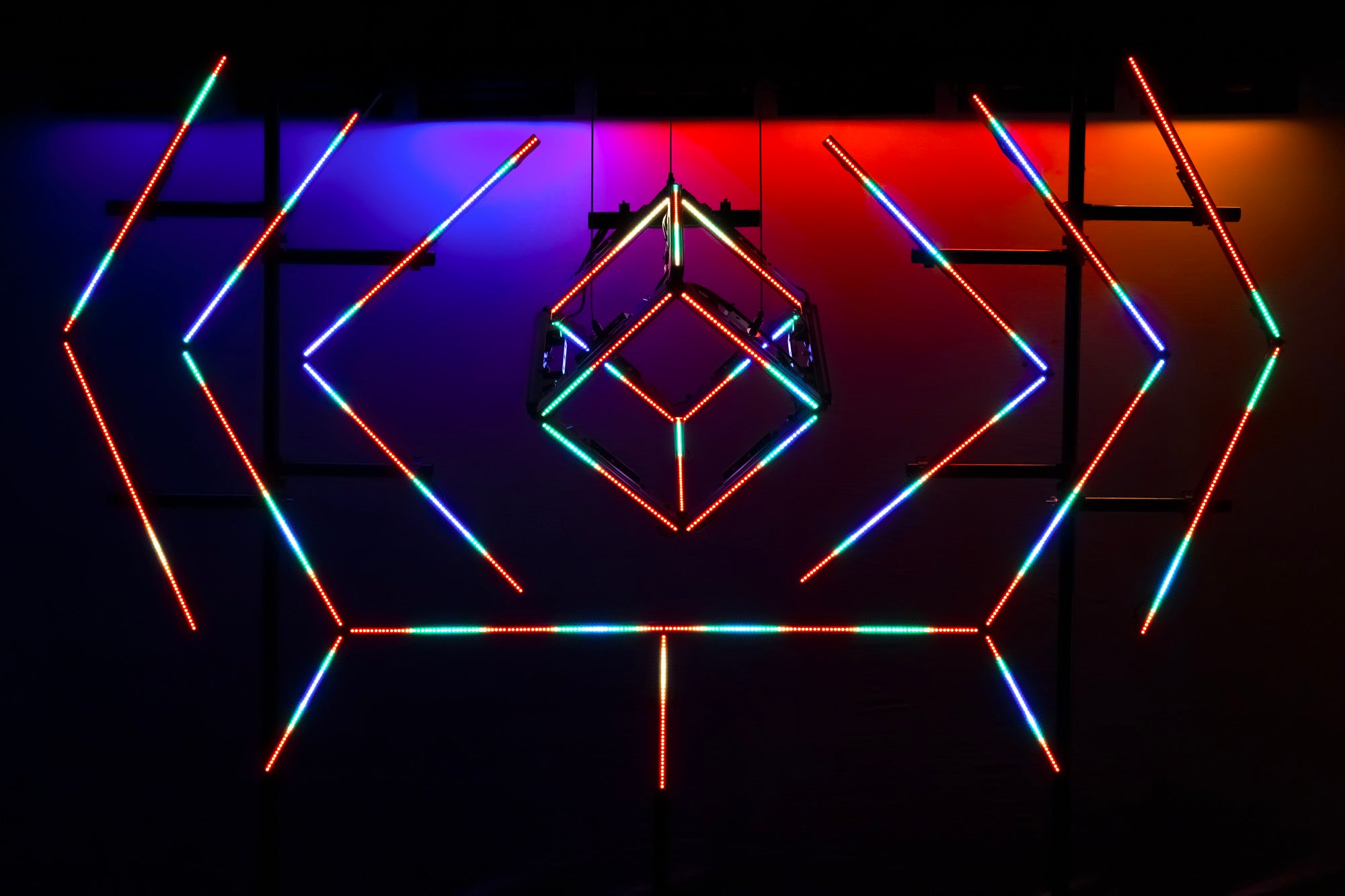 SHOWTEC IP Pixelstrip 80 Barra pixel 80x LED RGB - IP65 - 100 cm