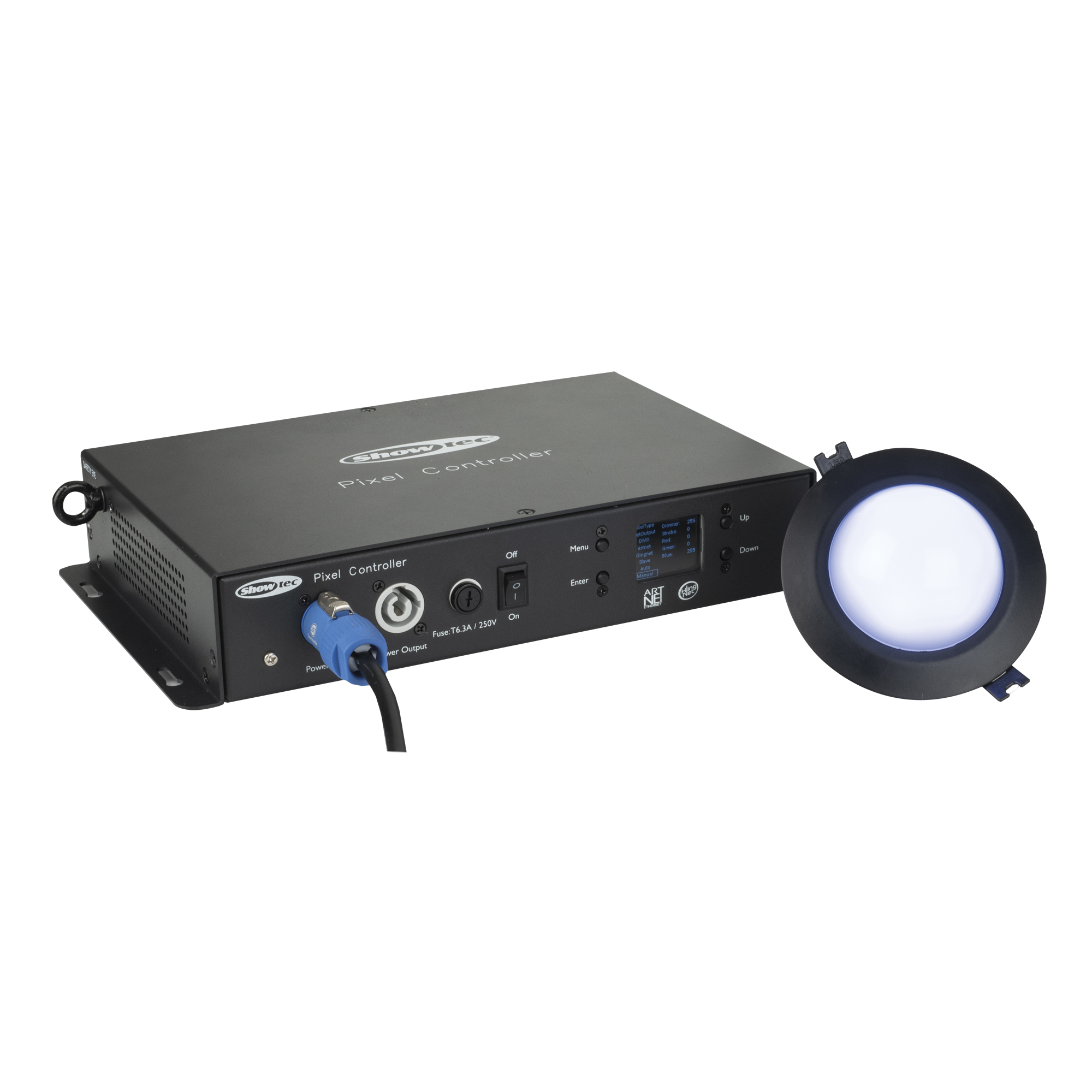 SHOWTEC Pixel Dot LED Dot RGB da 50 mm per installazioni fisse