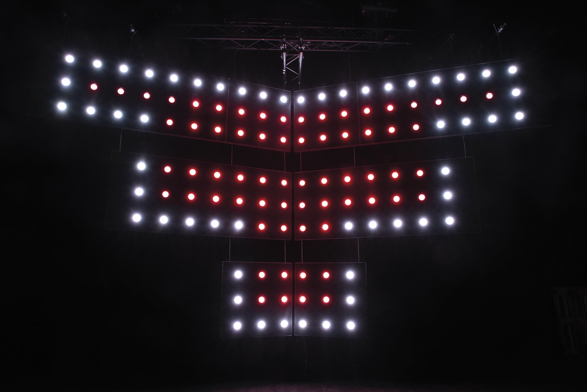 SHOWTEC Pixel Dot LED Dot RGB da 50 mm per installazioni fisse