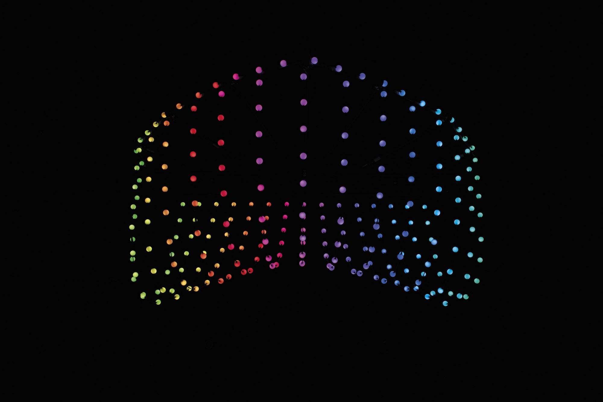 SHOWTEC Pixel Bubble 75 set Matrice di sfere LED multicolore