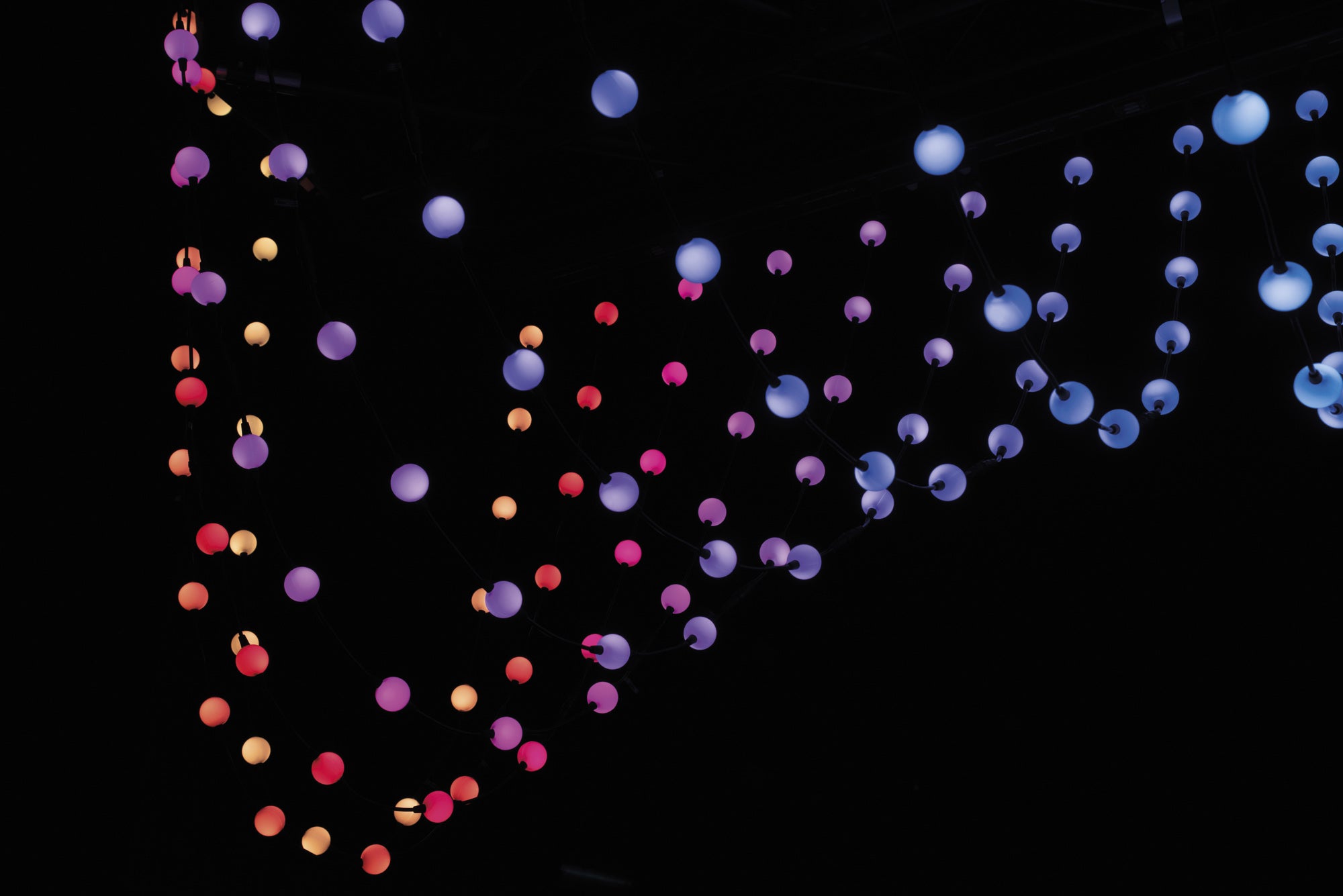 SHOWTEC Pixel Bubble 75 set Matrice di sfere LED multicolore