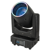 SHOWTEC Shark - The Meg - Beam One Testa mobile a fascio LED da 100 W compatta con anello LED