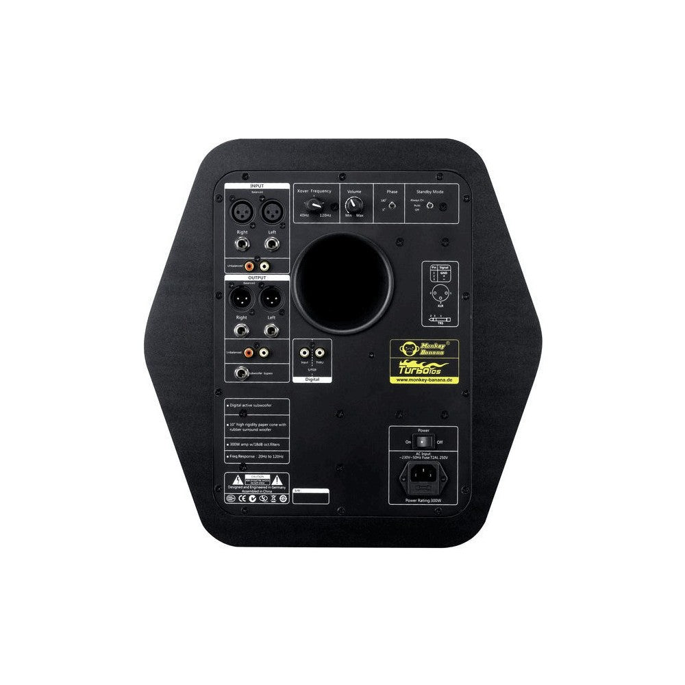Subwoofer de 10" MONKEY BANANA Turbo 10s