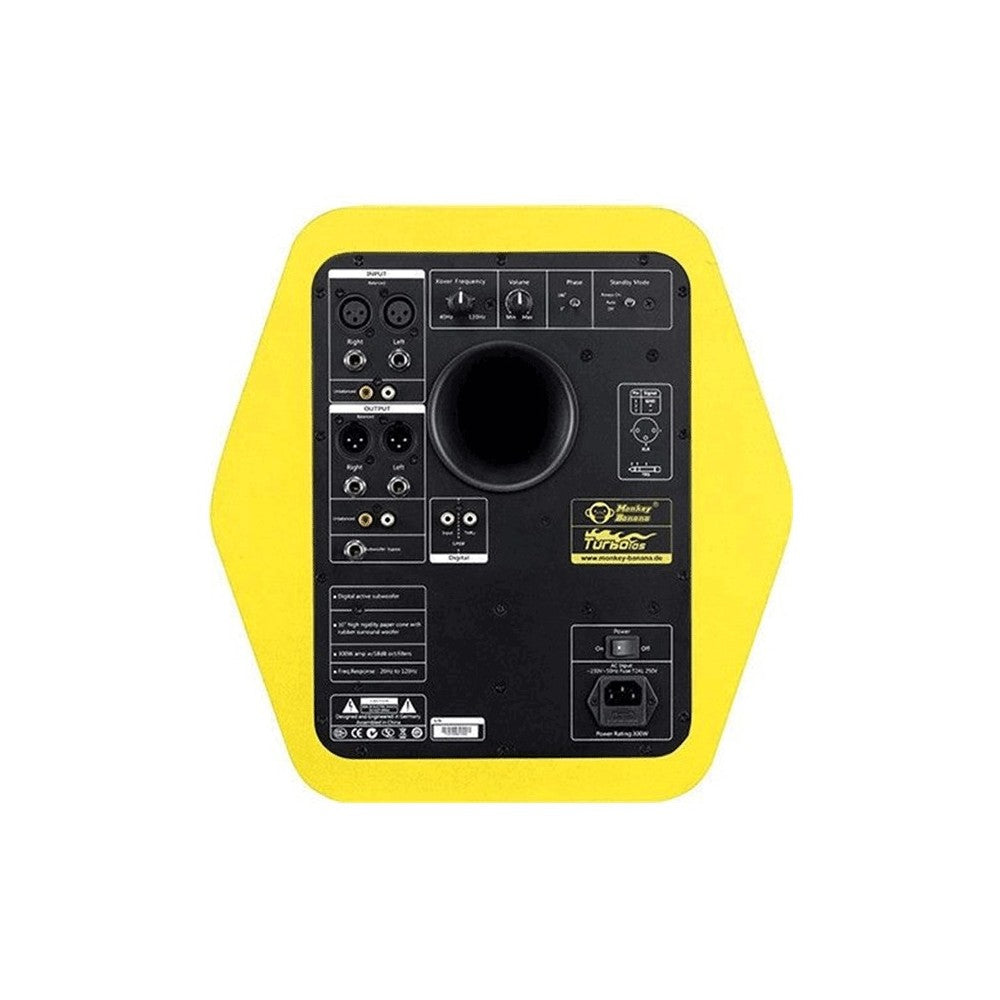 MONKEY BANANA TURBO 10S Yellow Subwoofer