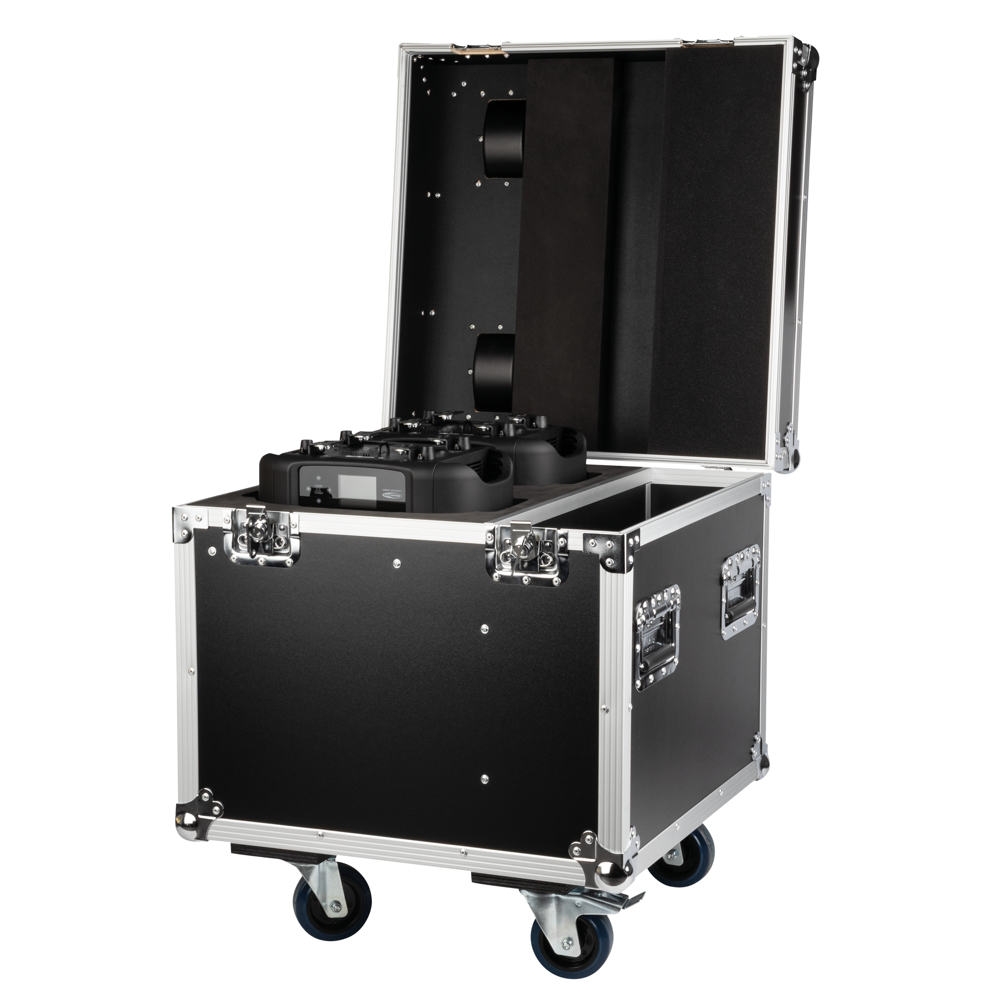 SHOWTEC Case for 2x Xpression 2000 Con scomparti per gli accessori