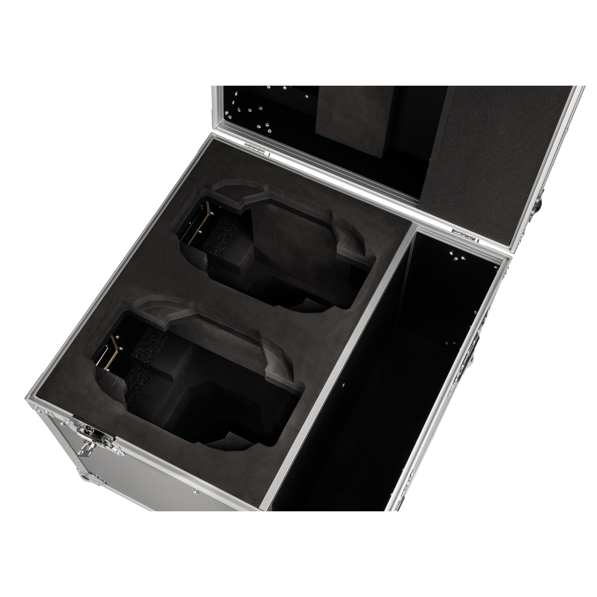 SHOWTEC Case for 2x Xpression 2000 Con scomparti per gli accessori
