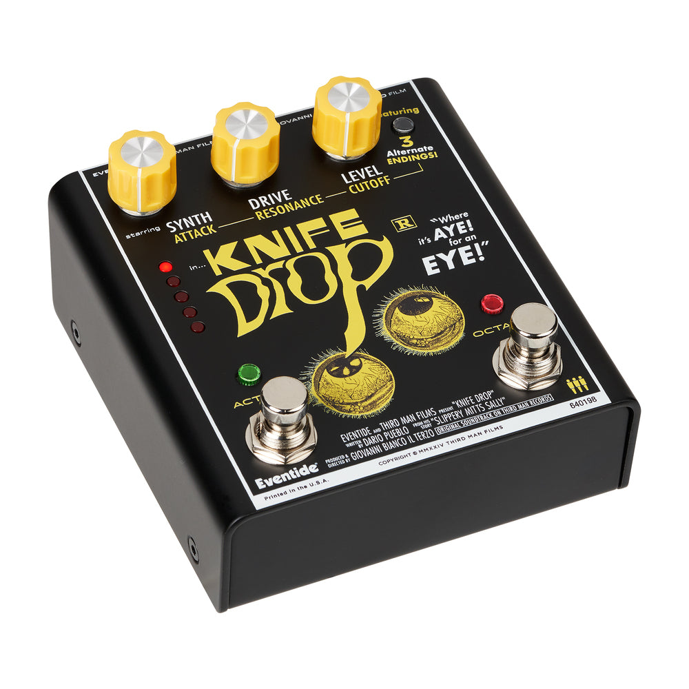 EVENTIDE KNIFE DROP - FUZZ OCTAVE + SYNTH MONOFONICO - Jack White Signature