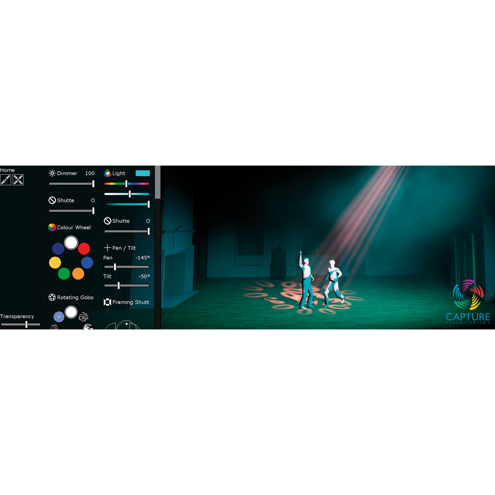 CAPTURE Version Upgrade to Capture 2026 Symphony Software per il controllo e il design della luce