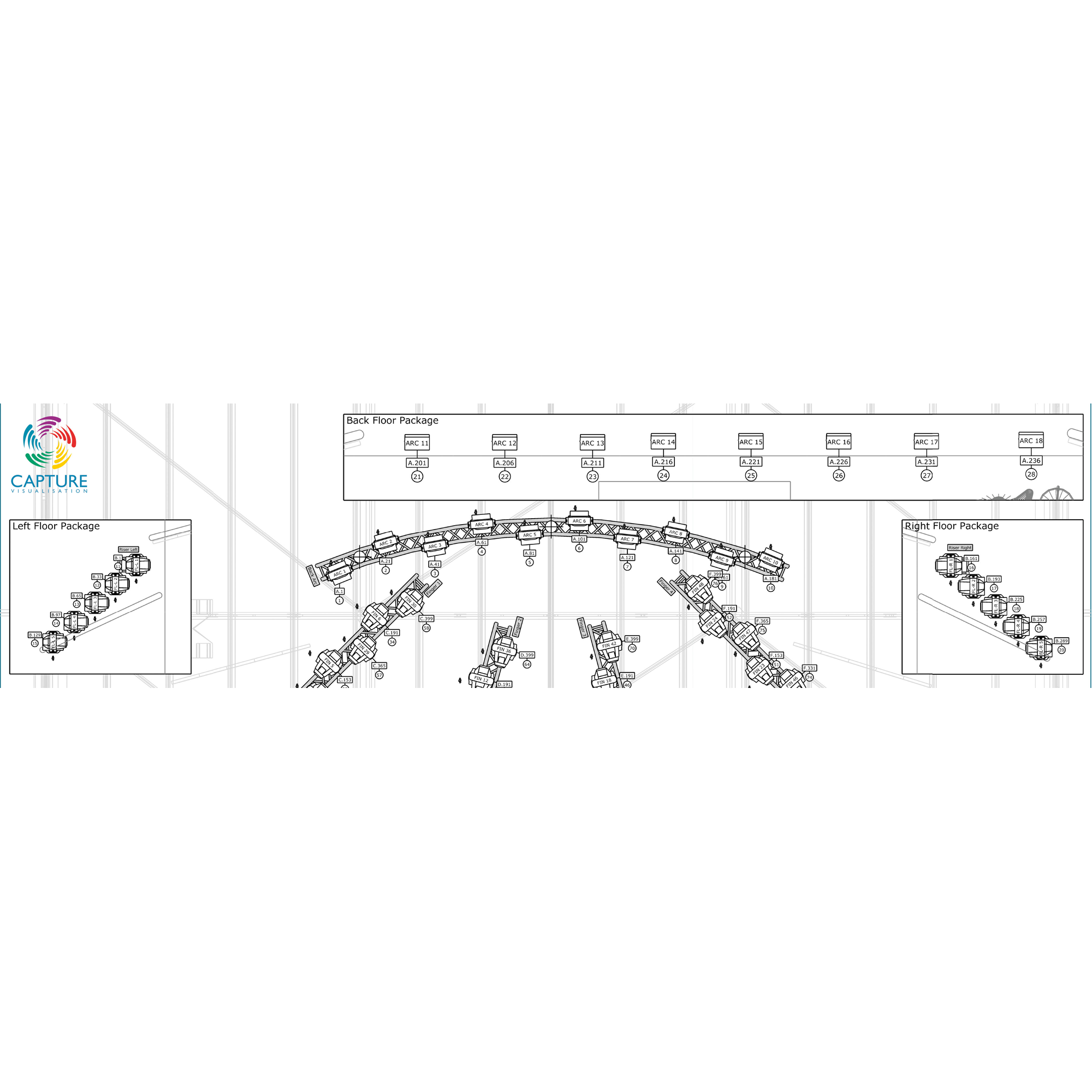 CAPTURE Version Upgrade Capture Solo to Quartet Software per il controllo e il design della luce