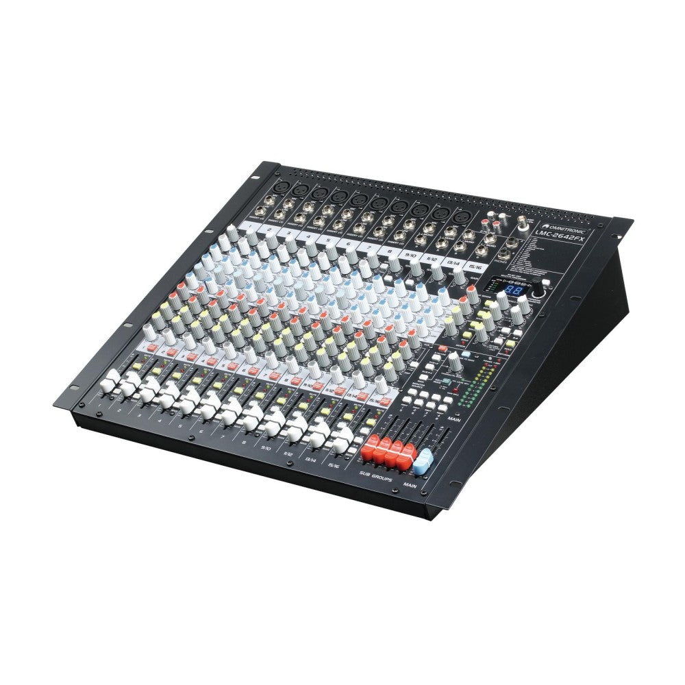 OMNITRONIC LMC-2642FX USB Mixer 16 canali con effetti e porta Usb