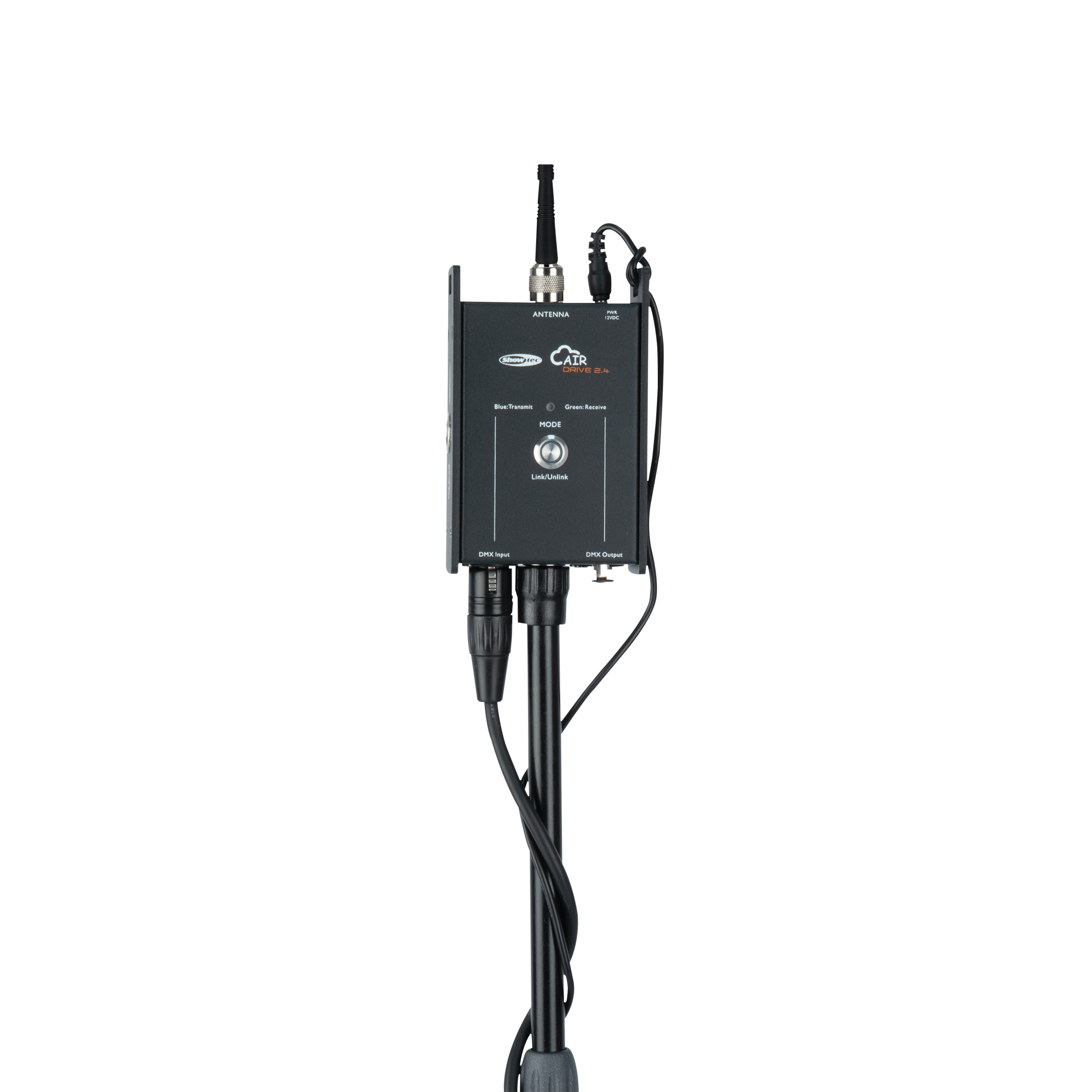 SHOWTEC AirDrive 2.4 Pocket 5-pin XLR DMX transceiver Ricetrasmettitore DMX XLR a 5 pin