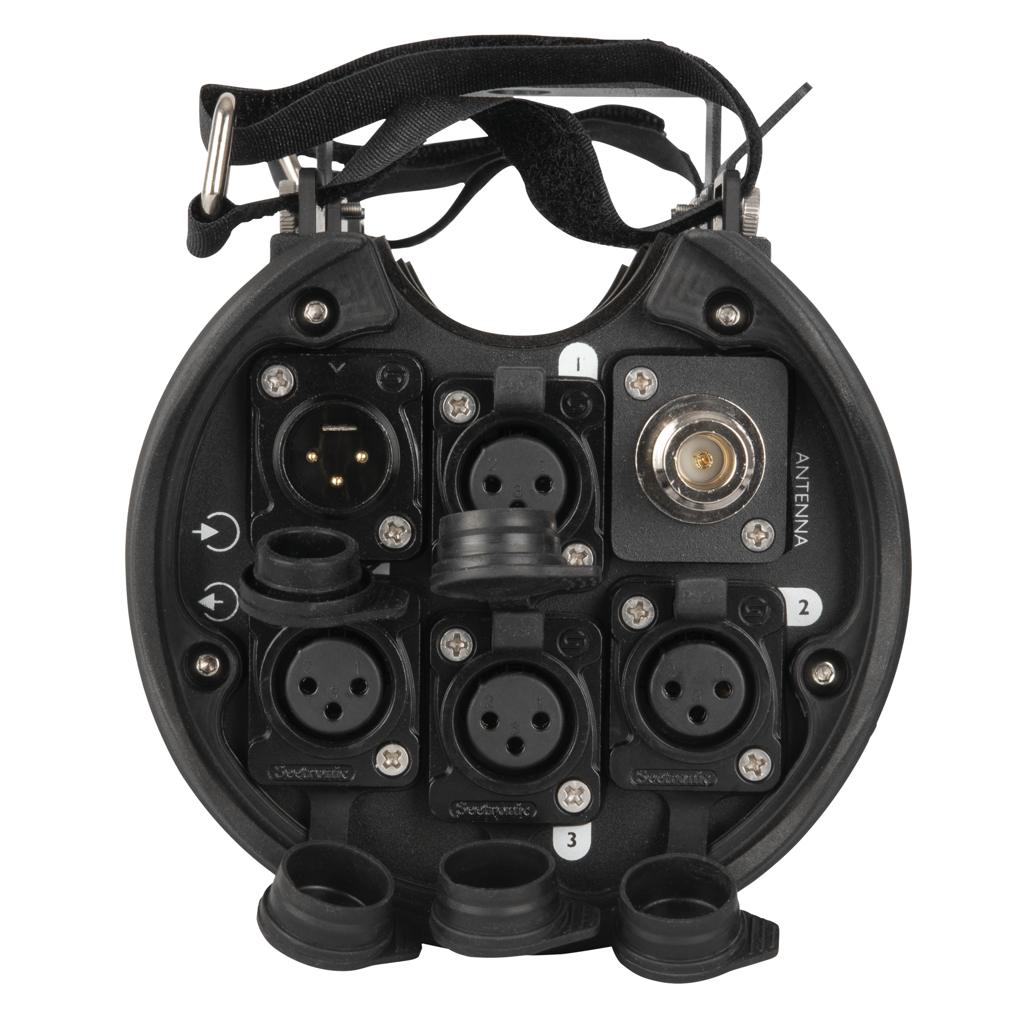 SHOWTEC AirDrive 2.4 IP 3-pin XLR DMX transceiver Ricetrasmettitore DMX a 3 pin XLR