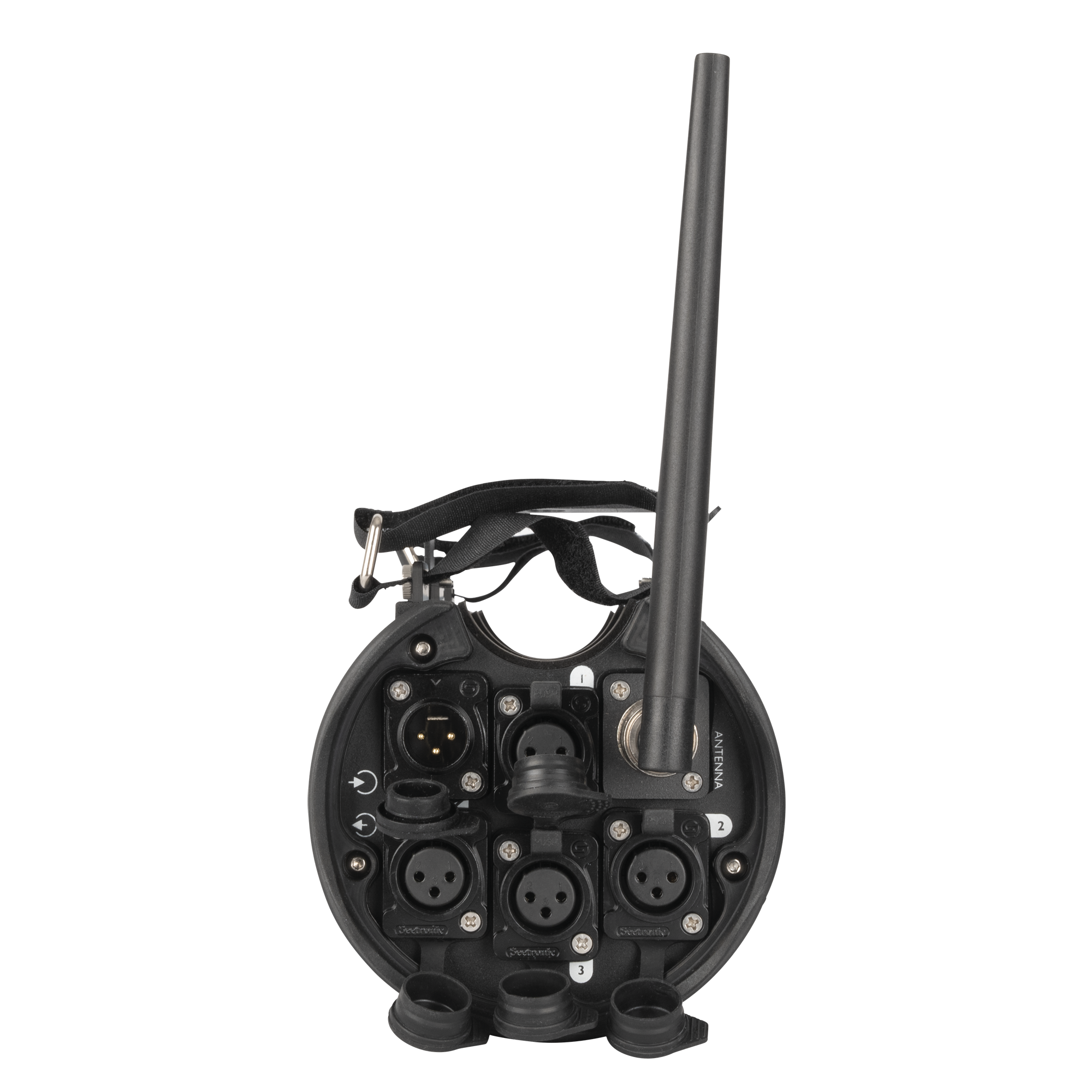 SHOWTEC AirDrive 2.4 IP 3-pin XLR DMX transceiver Ricetrasmettitore DMX a 3 pin XLR