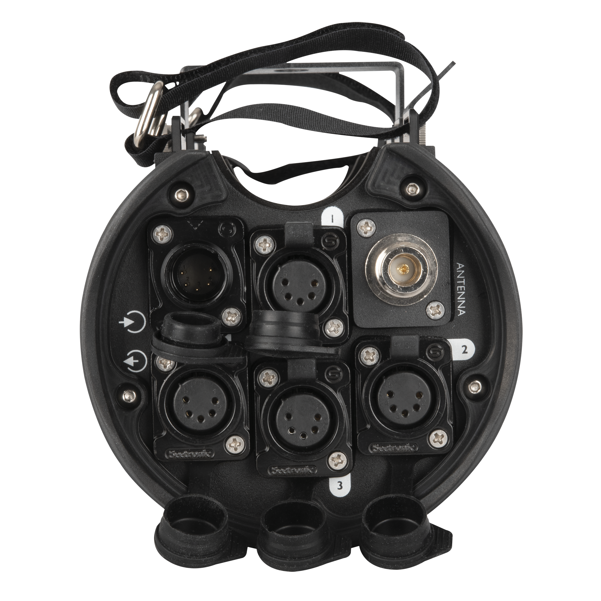 SHOWTEC AirDrive 2.4 IP 5-pin XLR DMX transceiver Ricetrasmettitore DMX a 5 pin XLR
