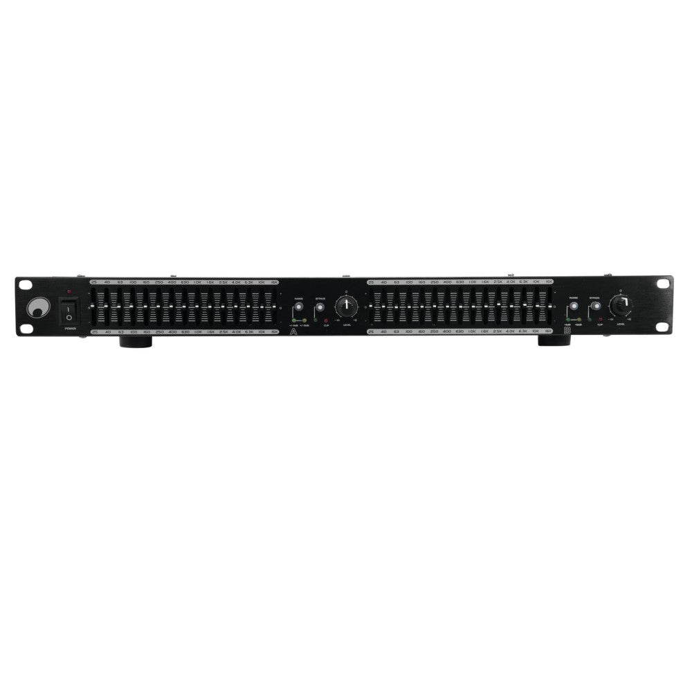 OMNITRONIC GEQ-2150 Equalizzatore a 2 canali