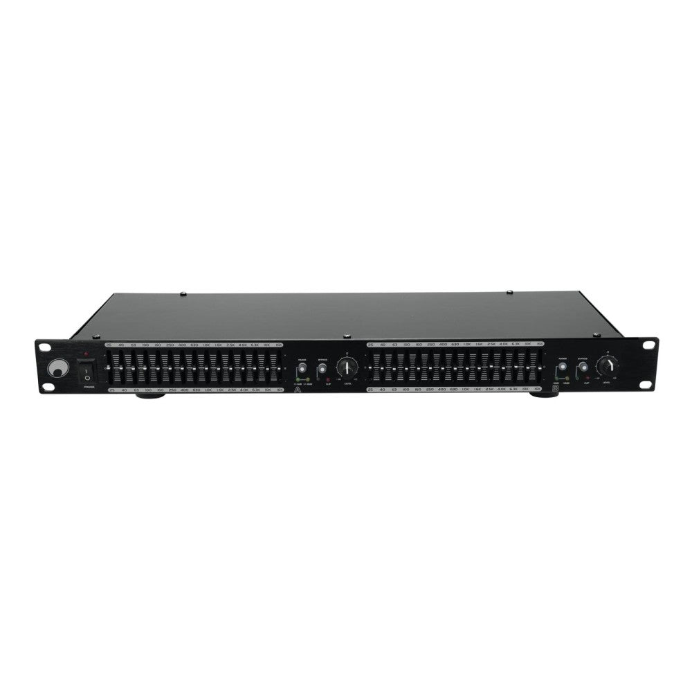 OMNITRONIC GEQ-2150 Ecualizador de 2 canales