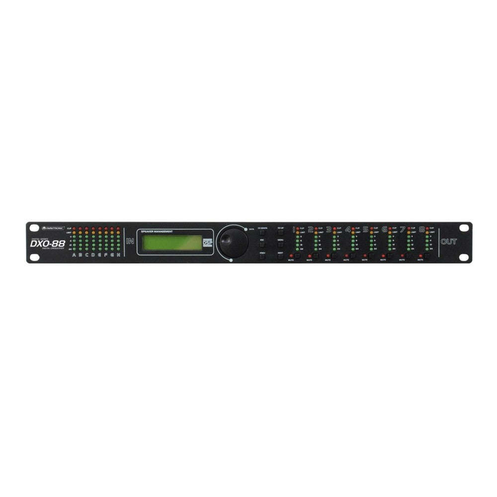OMNITRONIC DXO-88E Crossover attivo stereo digitale