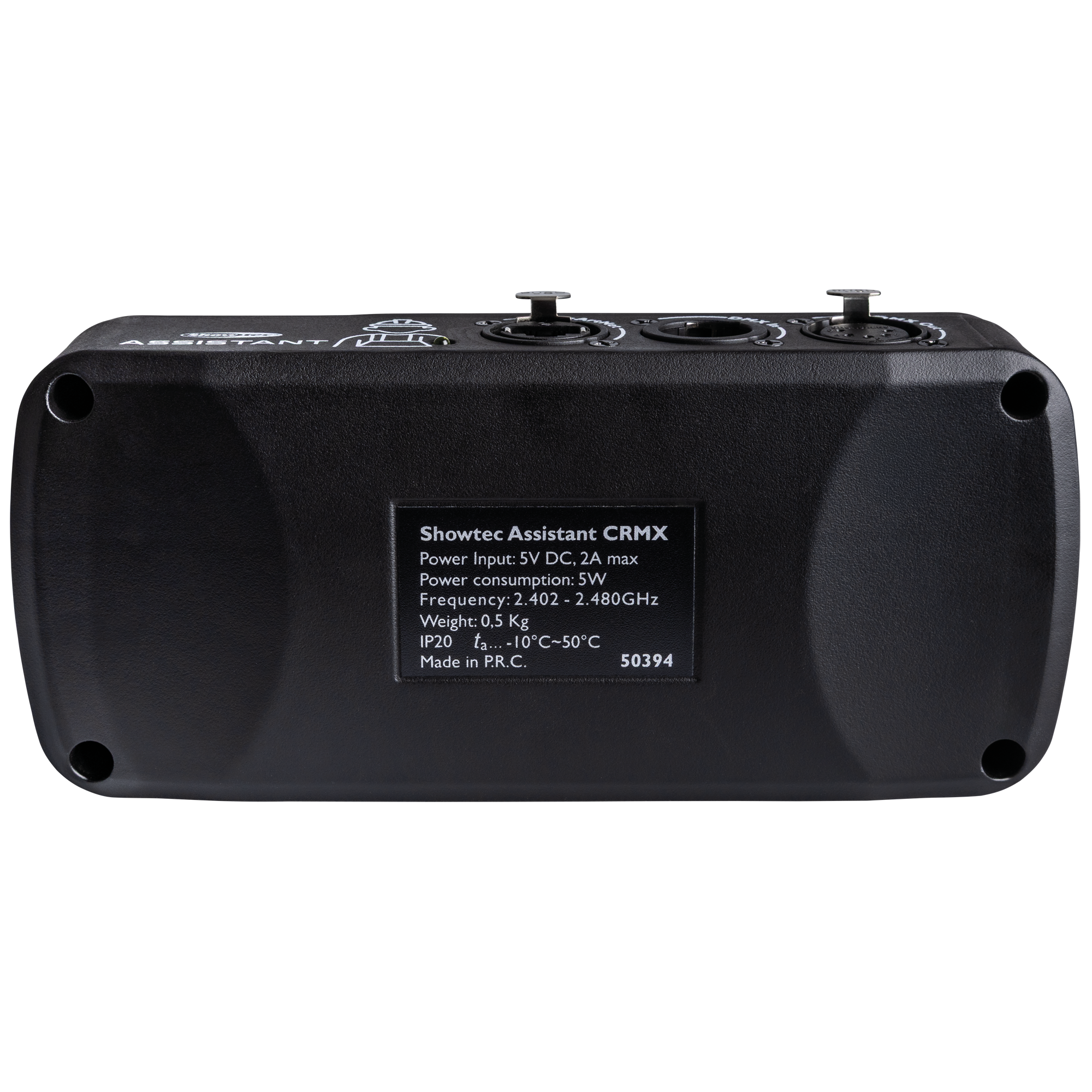 Showtec Assistant CRMX W-DMX, DMX, RDM and Art-Net tester Tester W-DMX, DMX, RDM e Art-Net