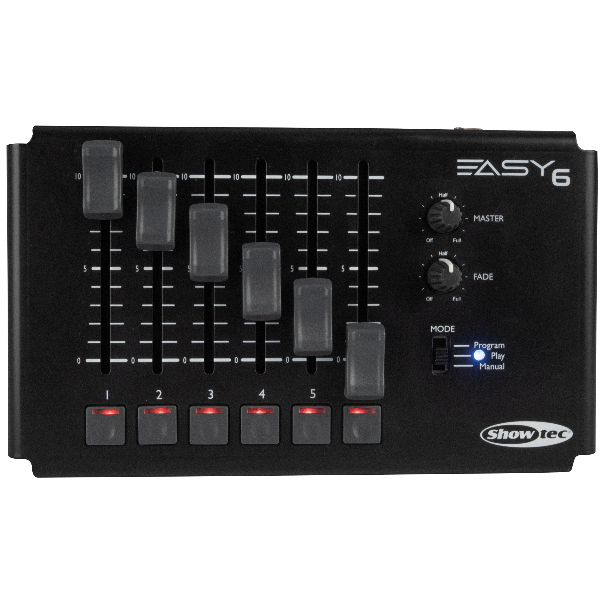 Showtec Easy 6 Mobile DMX controller 6-channel - 3-pin DMX 6 canali - DMX a 3 pin