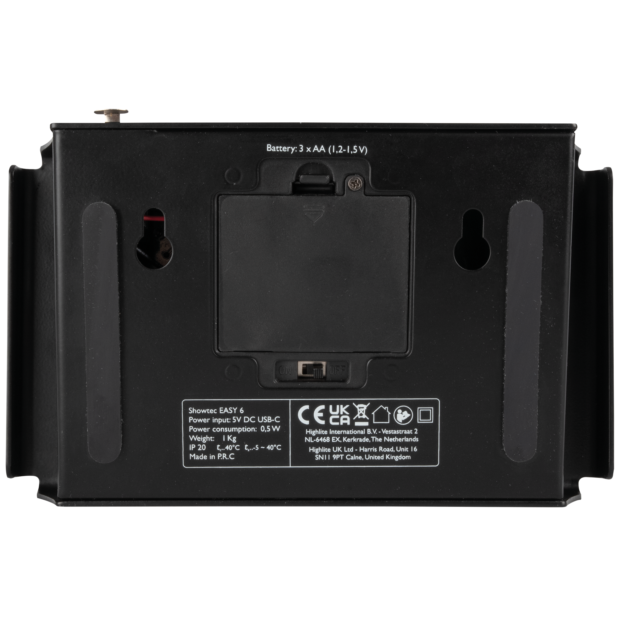 Showtec Easy 6 Mobile DMX controller 6-channel - 3-pin DMX 6 canali - DMX a 3 pin