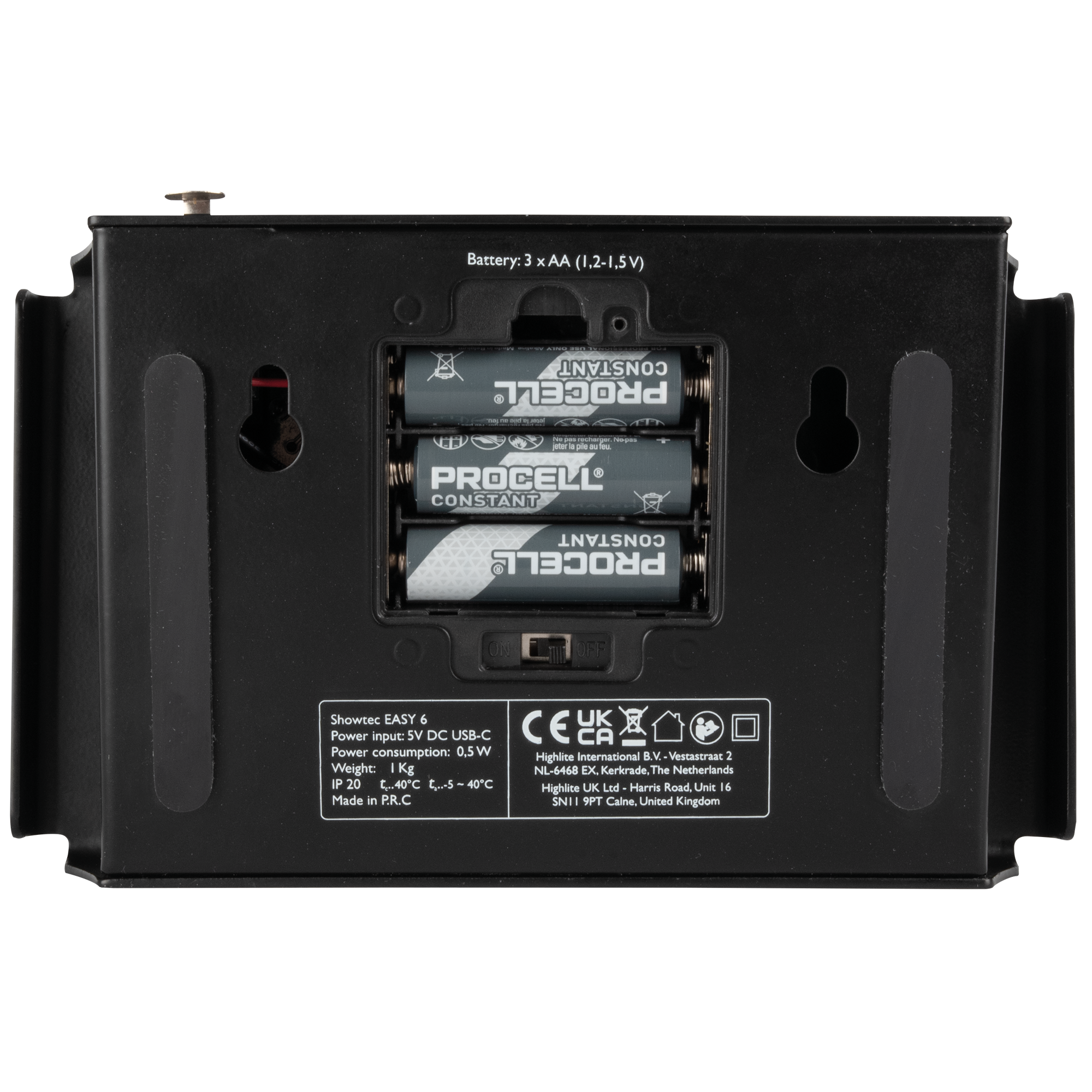 Showtec Easy 6 Mobile DMX controller 6-channel - 3-pin DMX 6 canali - DMX a 3 pin