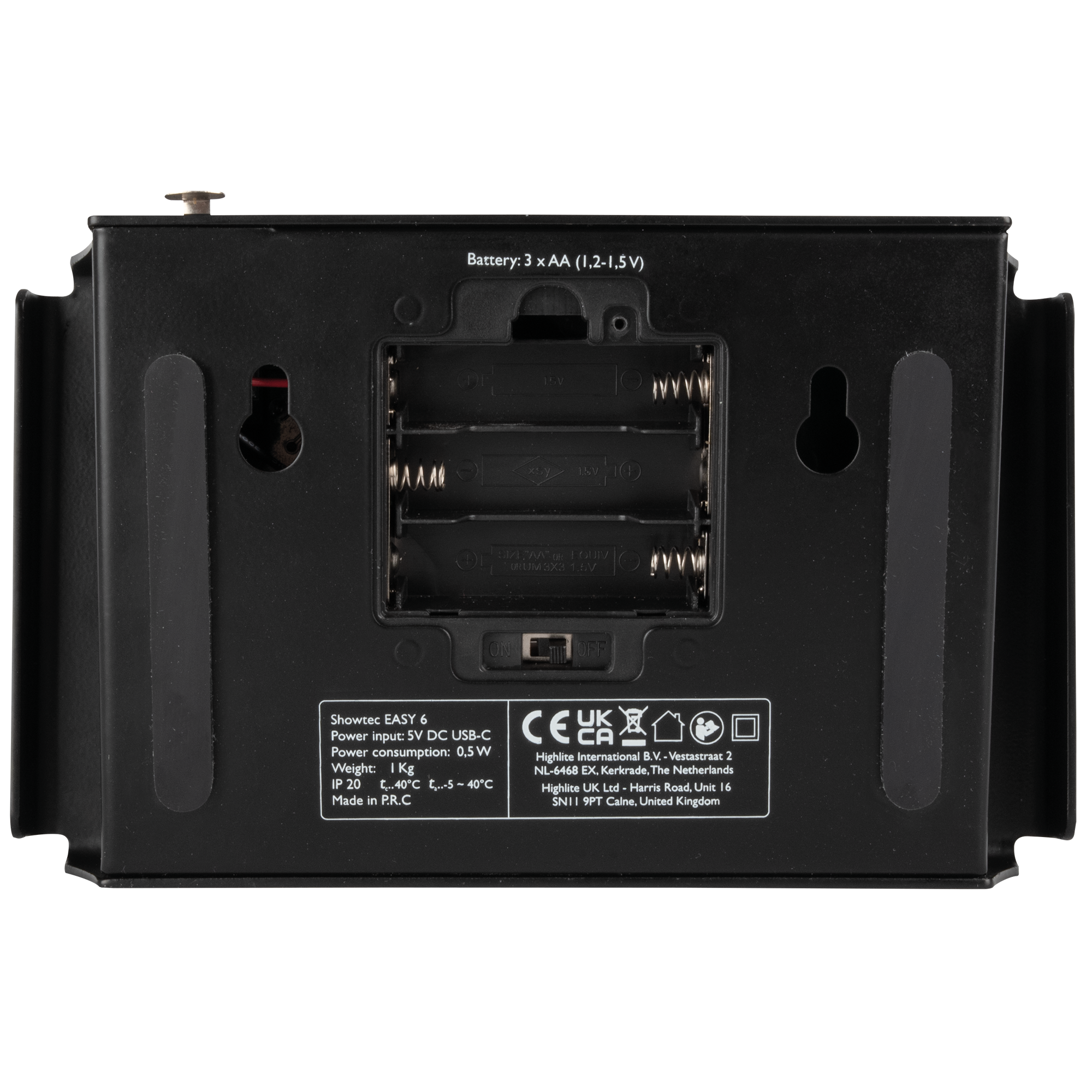 Showtec Easy 6 Mobile DMX controller 6-channel - 3-pin DMX 6 canali - DMX a 3 pin