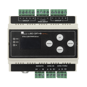 Showtec LED Dim-8 Install DIN rail Guida DIN