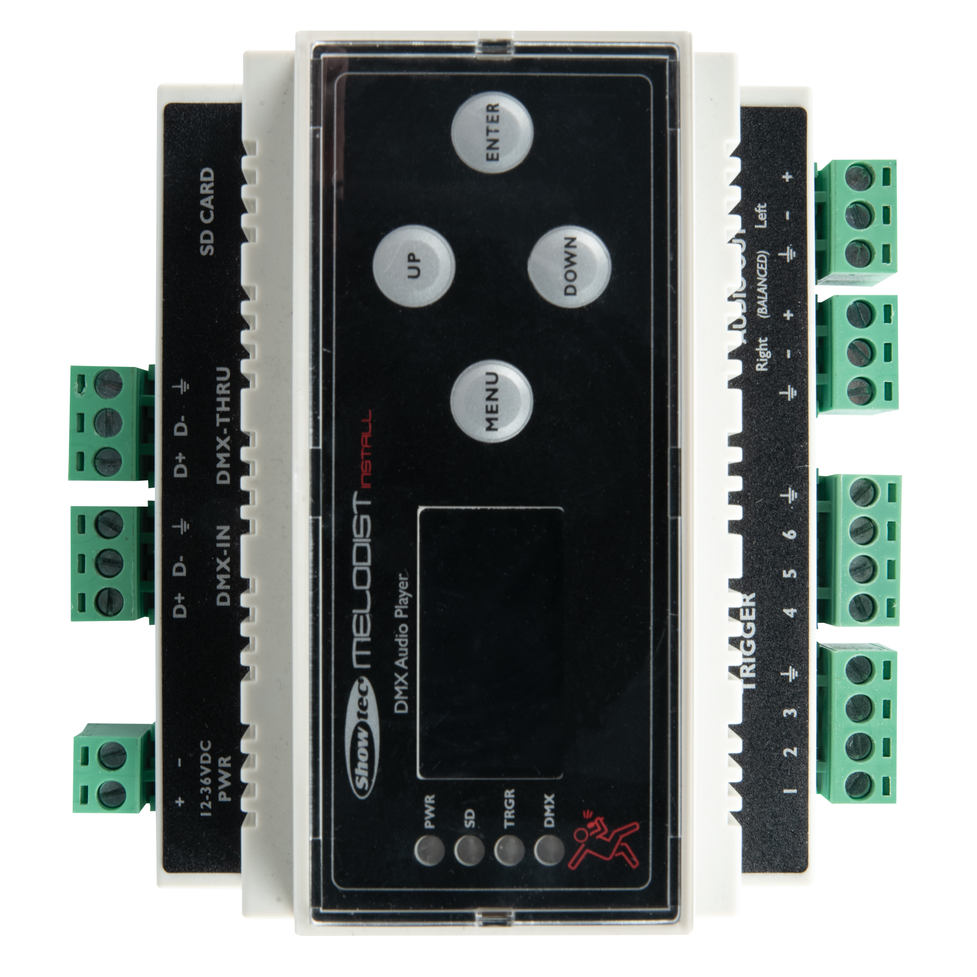 Showtec Melodist Install Reproductor WAV controlable por DMX