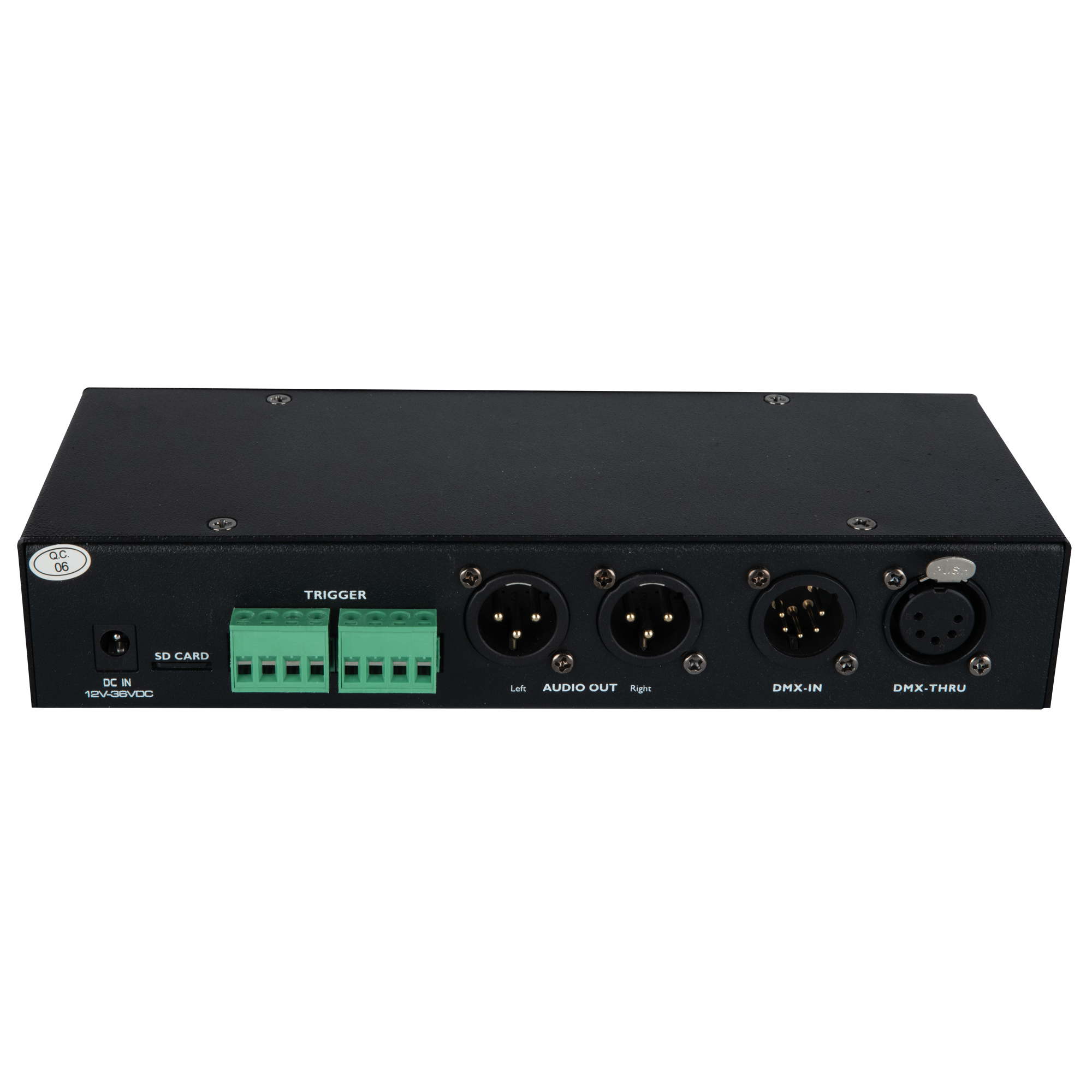 Showtec Melodist Mobile reproductor WAV controlable vía DMX