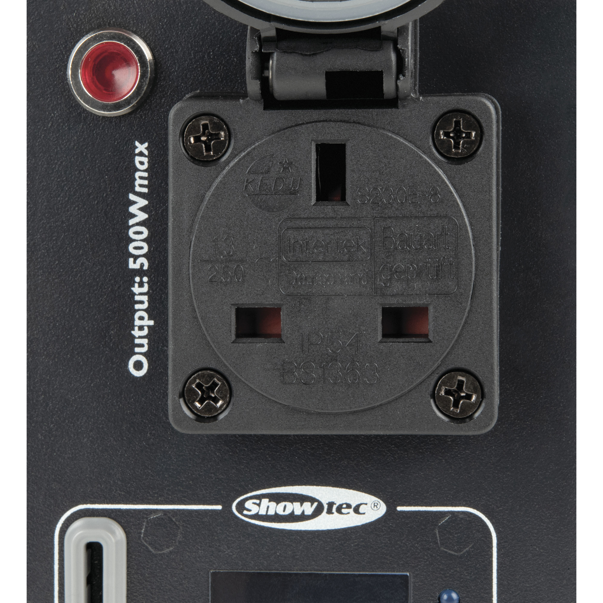 SHOWTEC TED Pack Single BS13 1-Channel Dimmer Pack - UK output Dimmer pack 1 canale - Uscite UK