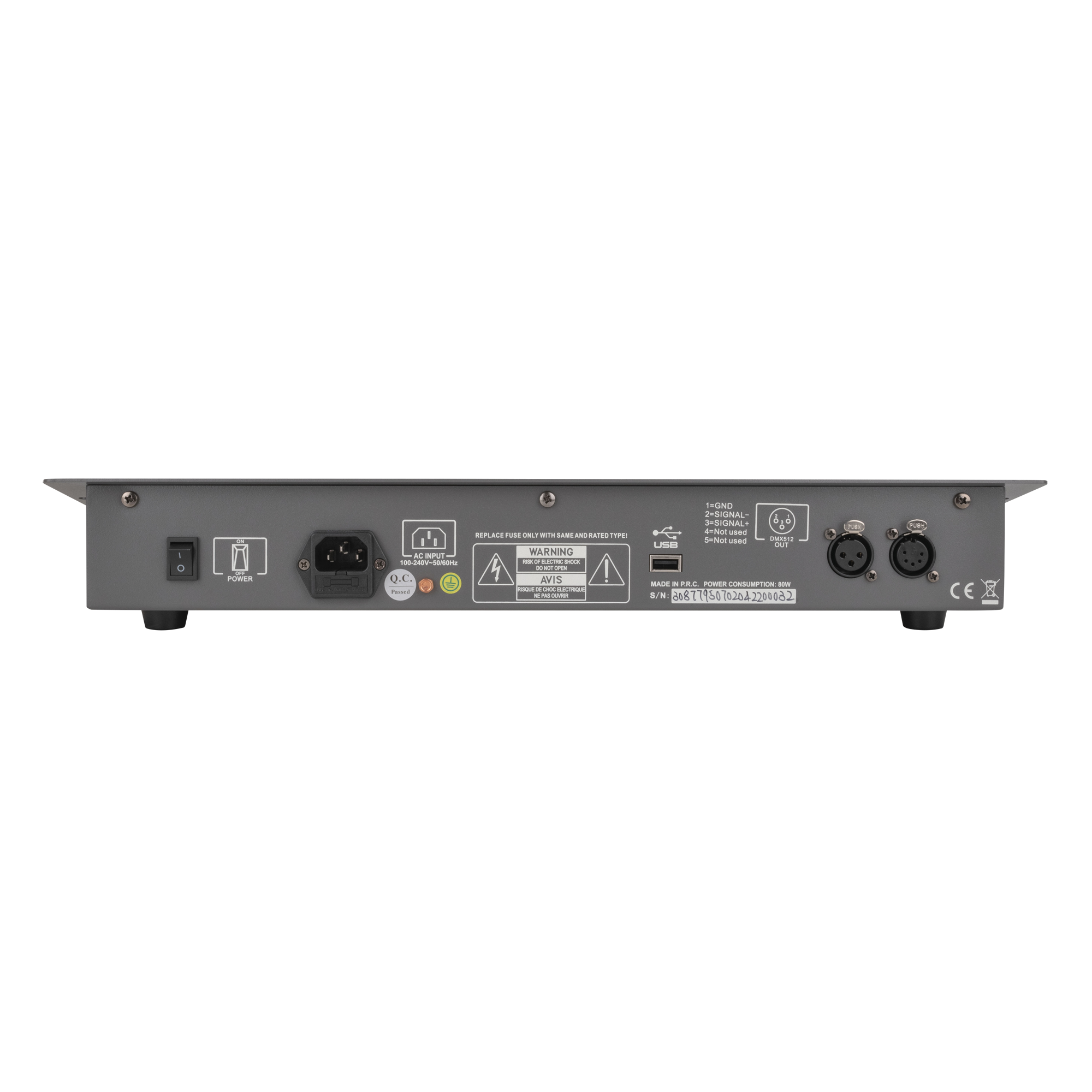 Showtec SM-16/2 FX 32-Channel Lighting Desk with Shape Engine Banco luci a 32 canali con motore forme