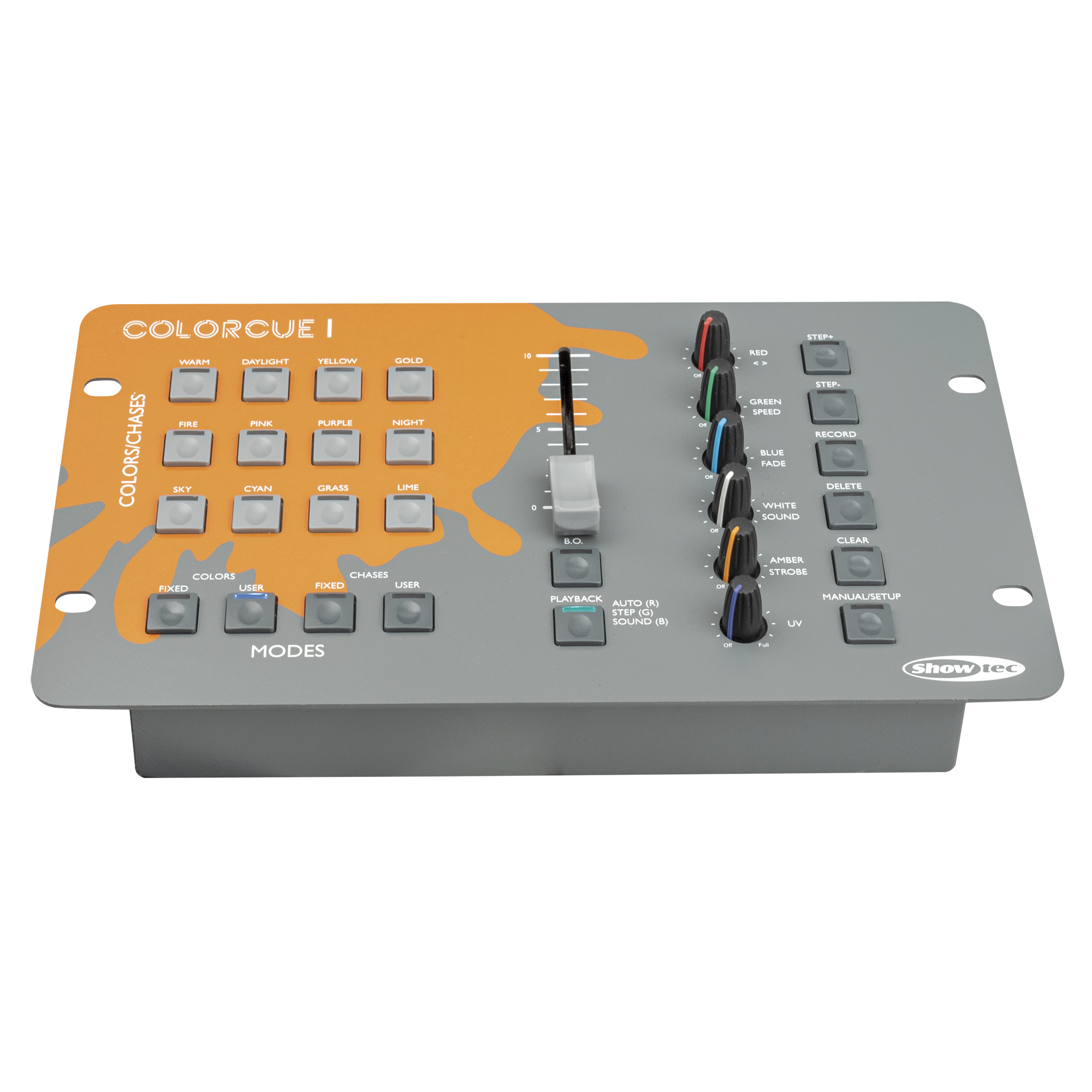 Showtec ColorCue 1 Intelligent 1-fader, 6-colour LED controller LED controller intelligente 1 fader, 6 colori