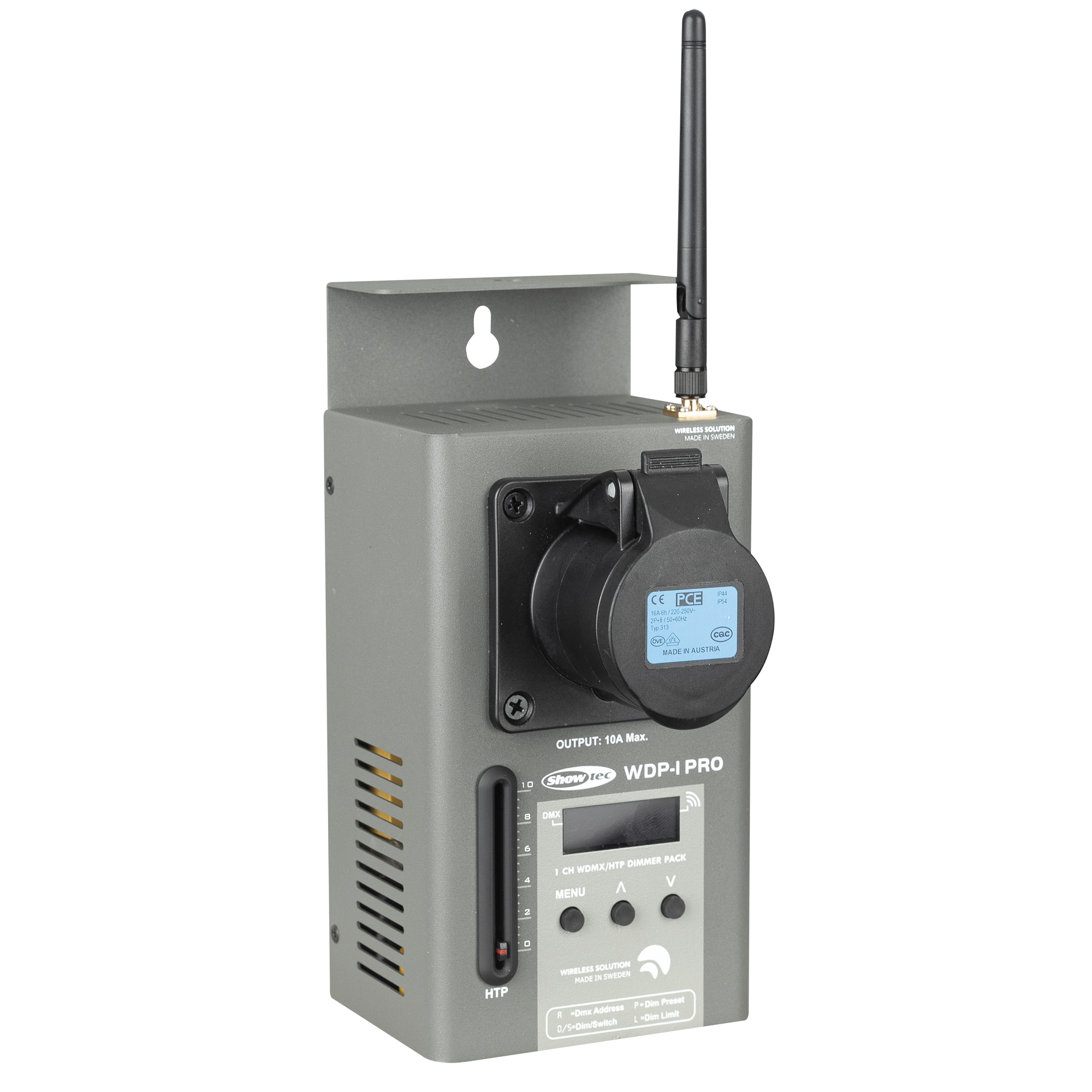 SHOWTEC Single WDP-1 Pro 1-Channel Wireless Dimming Pack Dimmer Wireless 1 Canale