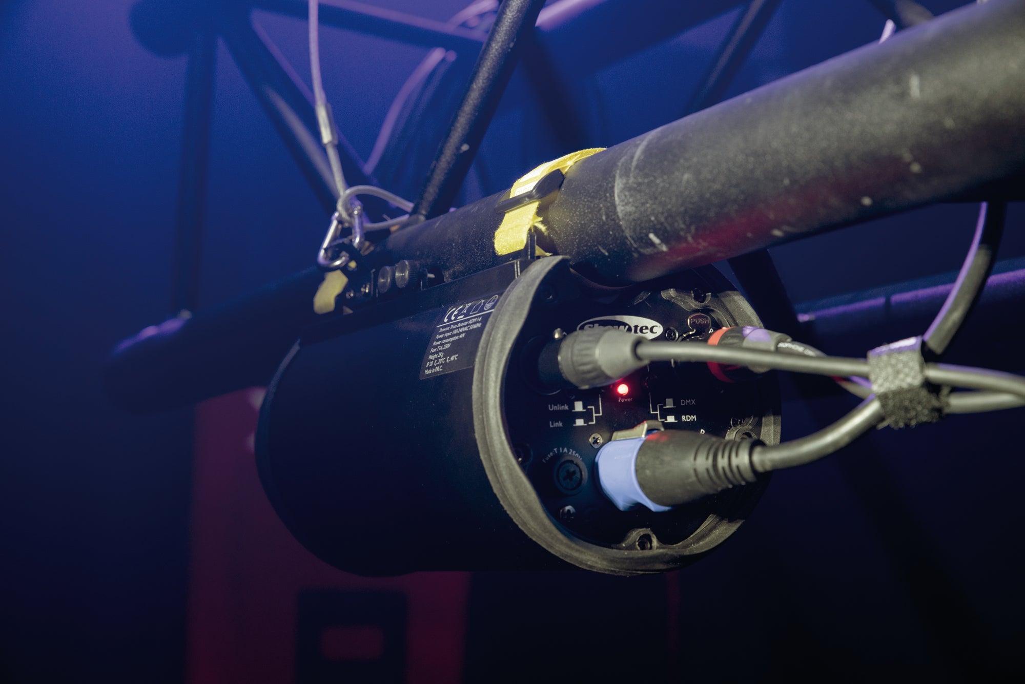 Showtec Truss Booster RDM 1-6 5-pin XLR XLR - 5-poli