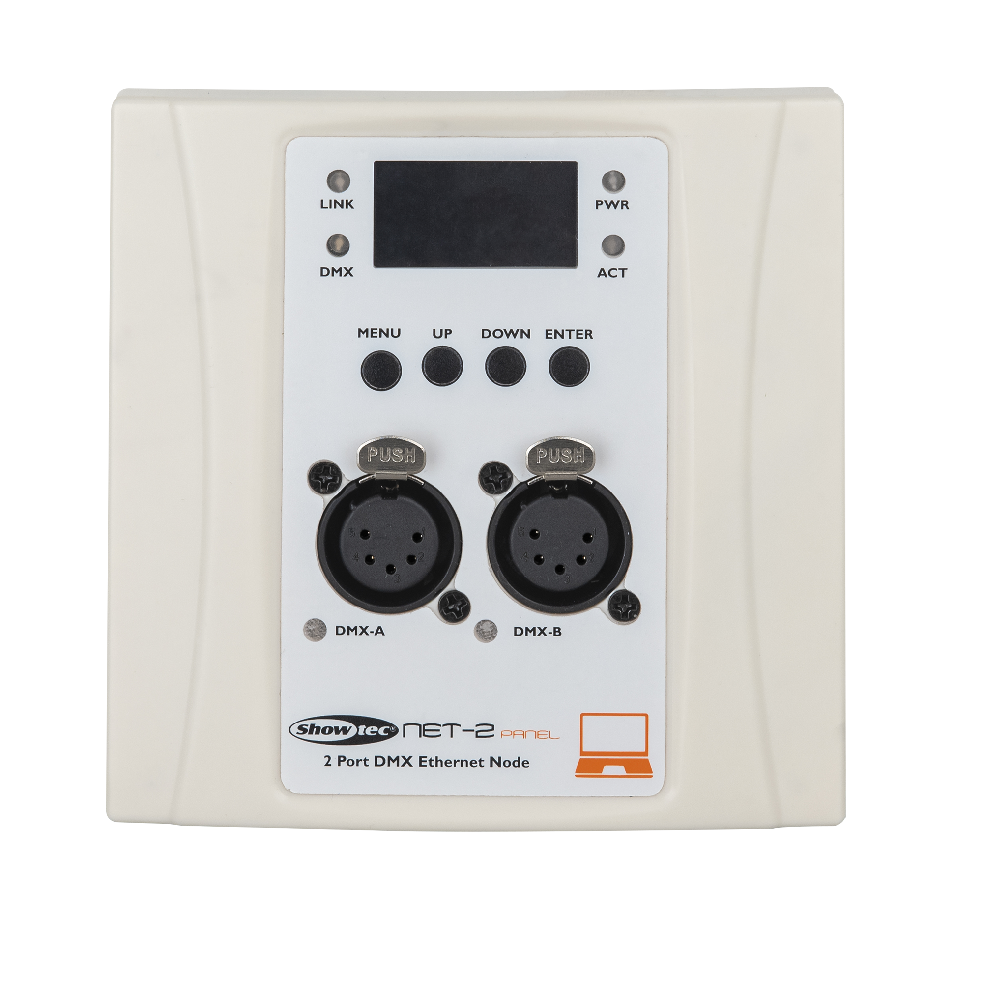 Showtec NET-2 Panel 5-pin - white housing 5 poli - bianco