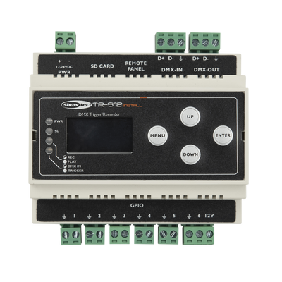 Showtec TR-512 Install Guía Din