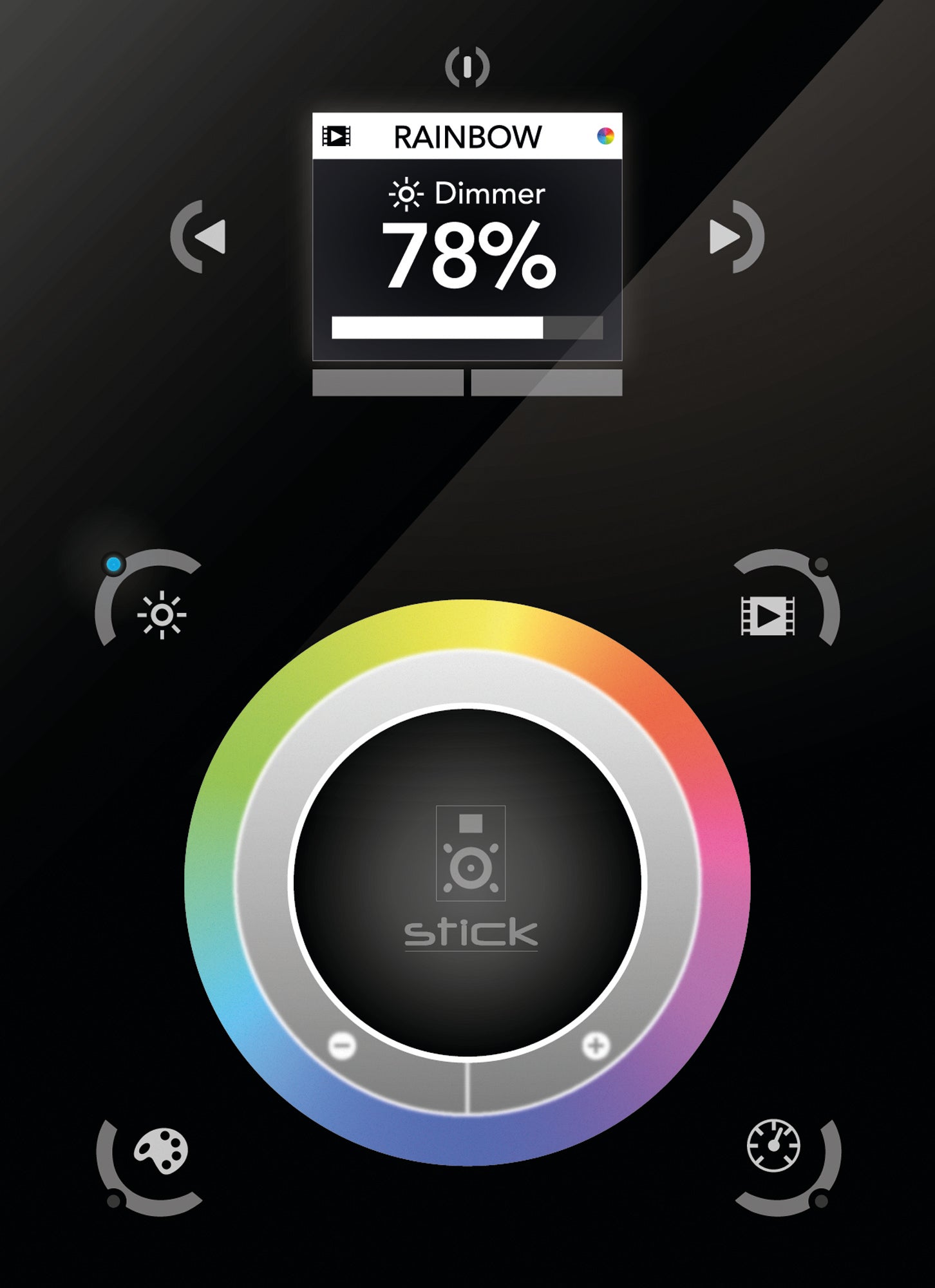 NICOLAUDIE ARCHITECTURAL Stick-DE3 Compact wall mount DMX controller Controller DMX compatto per il montaggio a parete